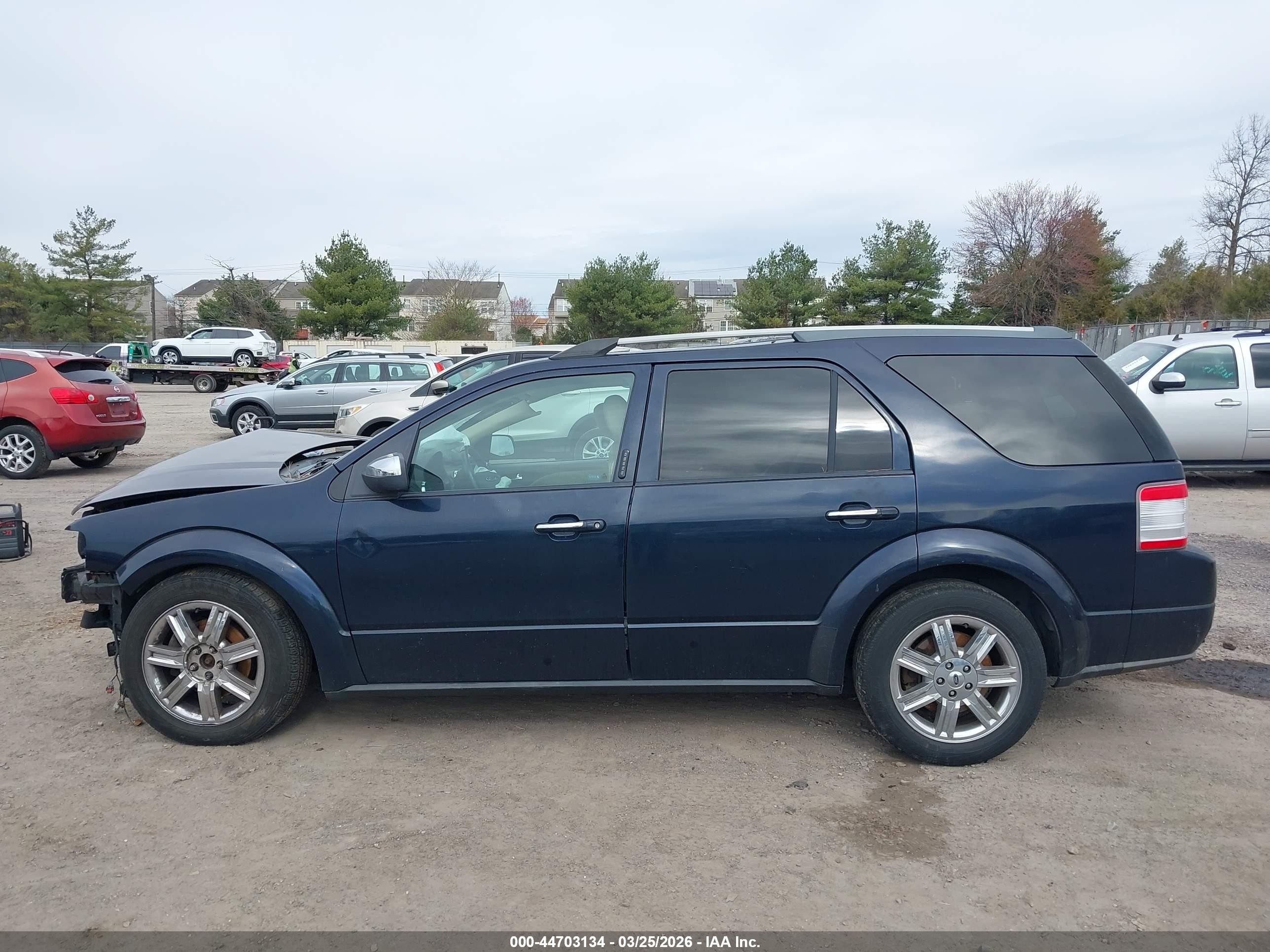 2009 Ford Taurus X Limited Dark Blue vin: 1FMDK06W59GA05766