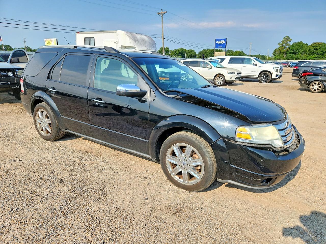 2008 Ford Taurus X Limited Черный vin: 1FMDK06W88GA19711