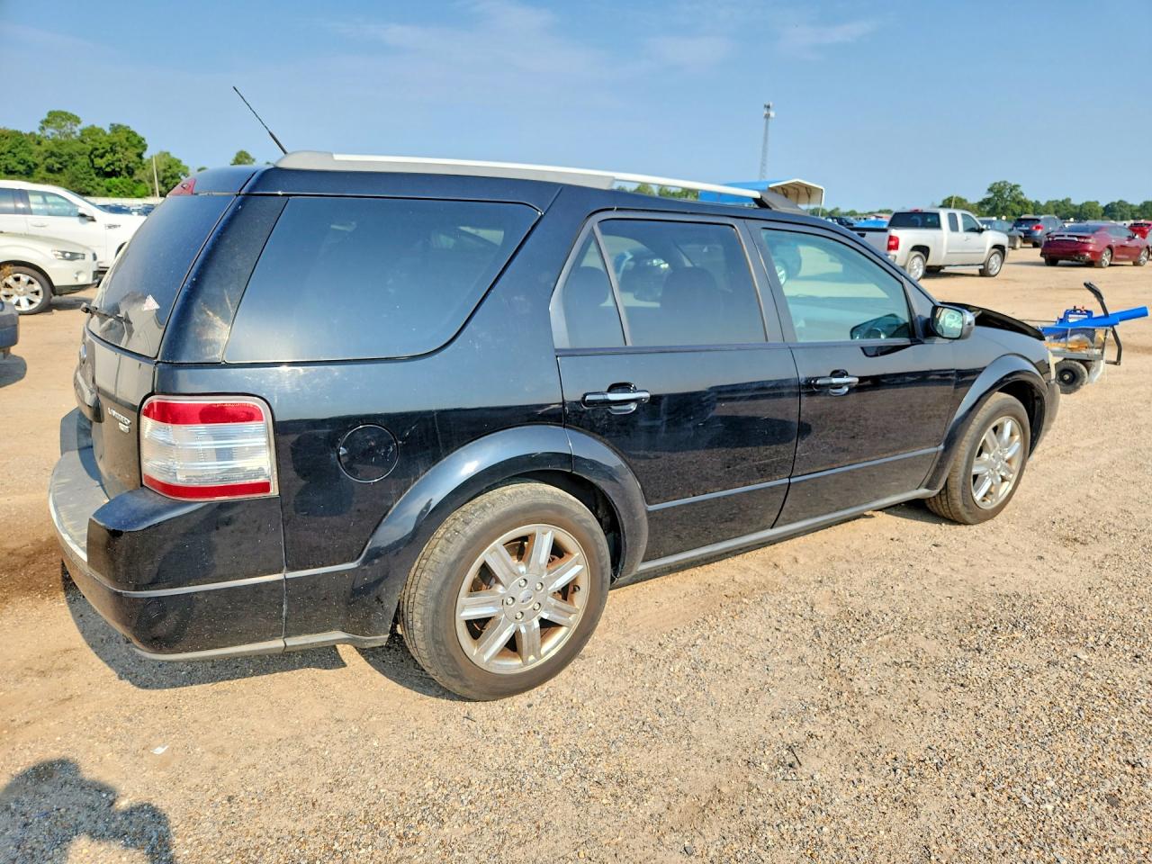 2008 Ford Taurus X Limited Черный vin: 1FMDK06W88GA19711