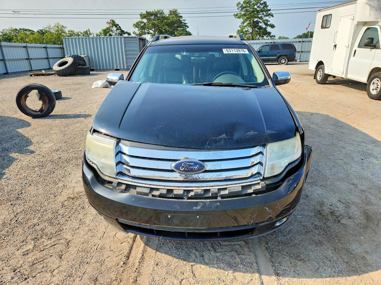2008 Ford Taurus X Limited Черный vin: 1FMDK06W88GA19711