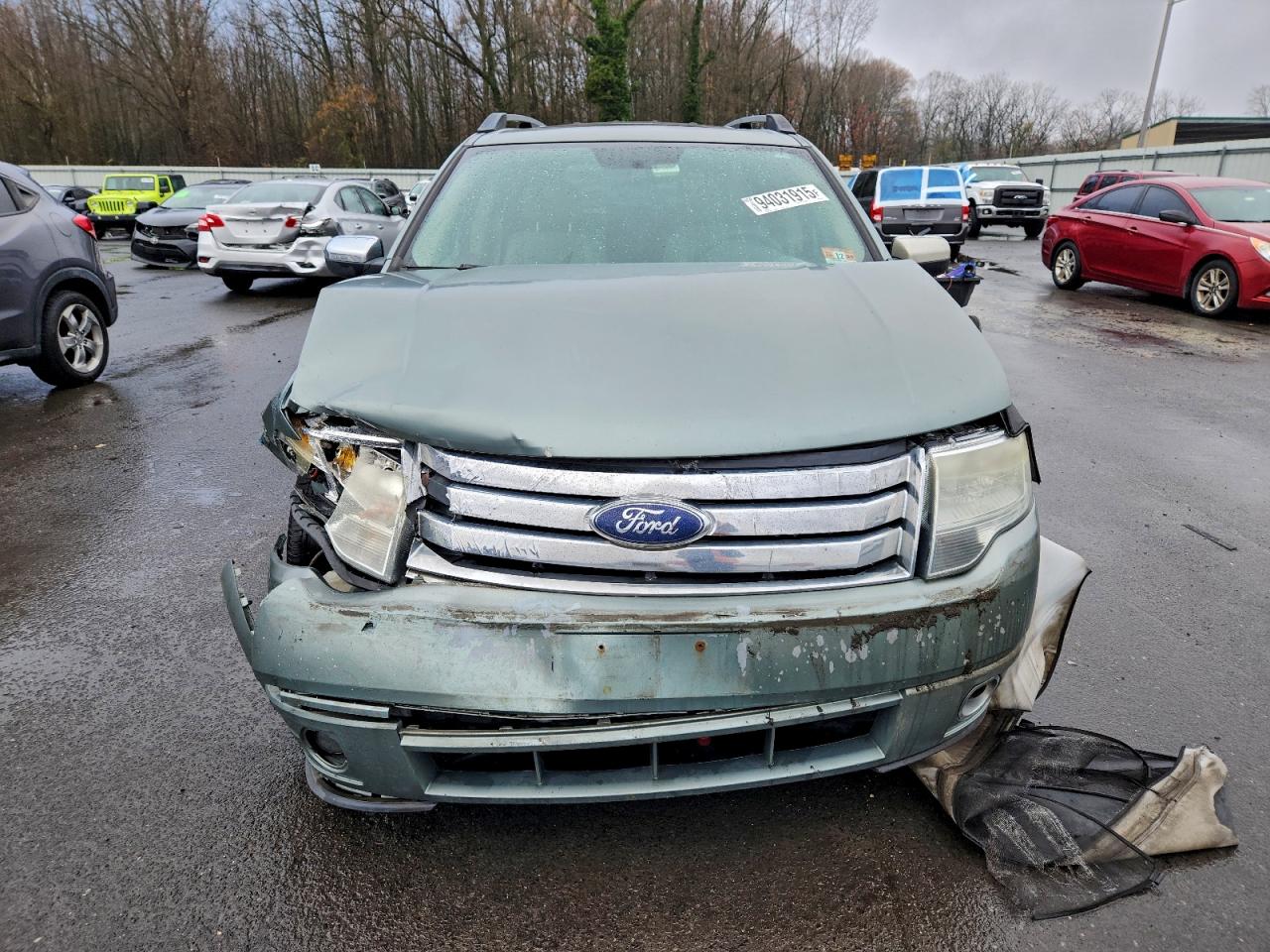 2008 Ford Taurus X Limited Green vin: 1FMDK06W98GA04313