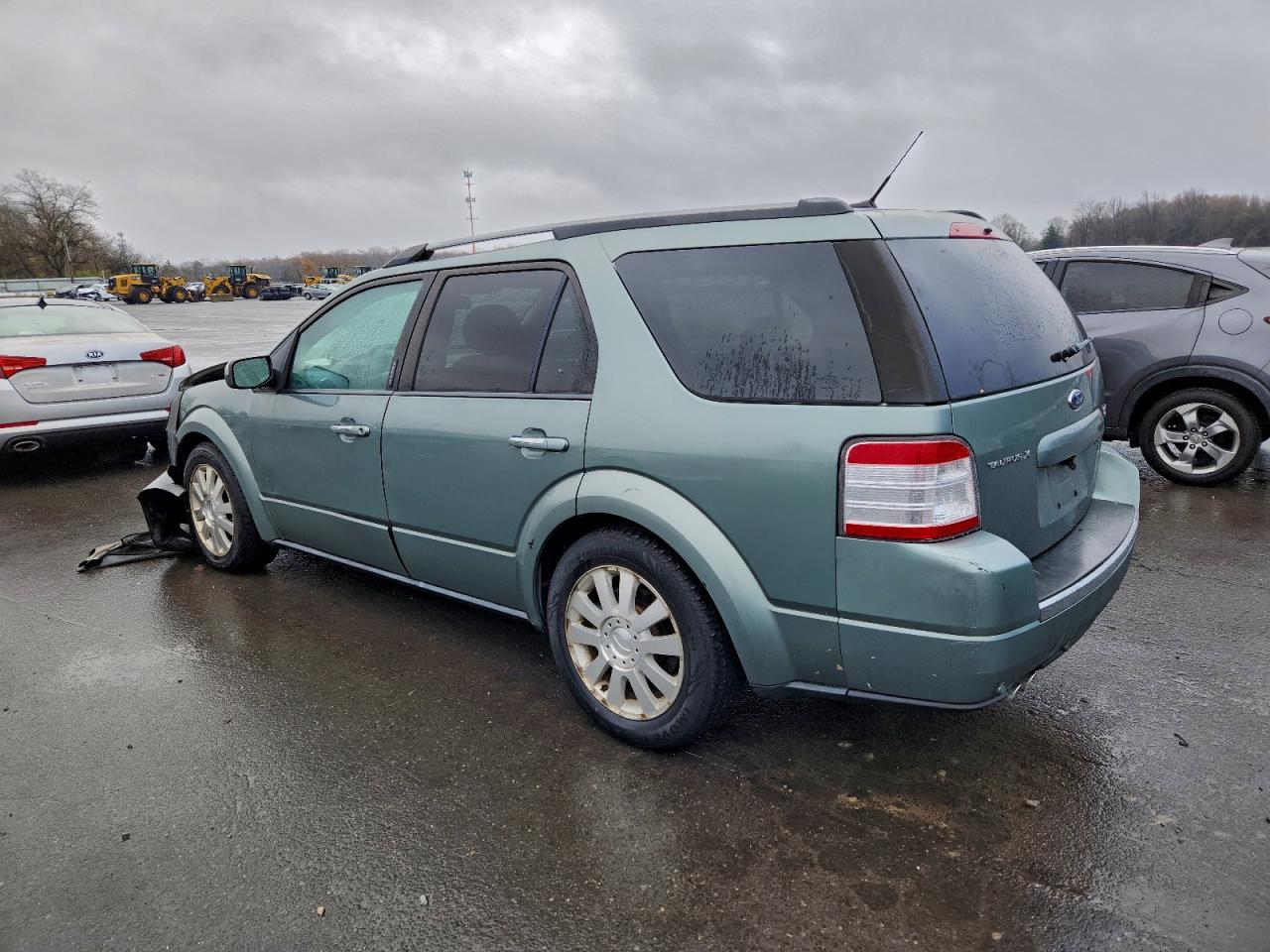2008 Ford Taurus X Limited Green vin: 1FMDK06W98GA04313