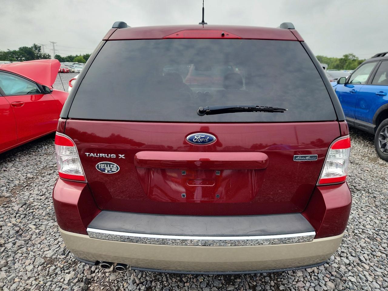2008 Ford Taurus X Eddie Bauer Burgundy vin: 1FMDK07W18GA45730