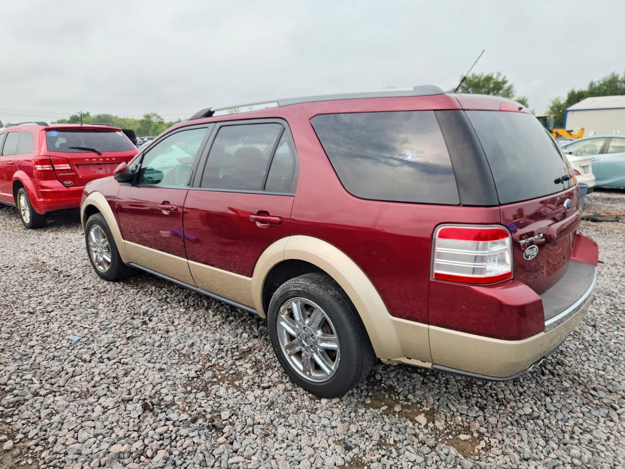2008 Ford Taurus X Eddie Bauer Burgundy vin: 1FMDK07W18GA45730