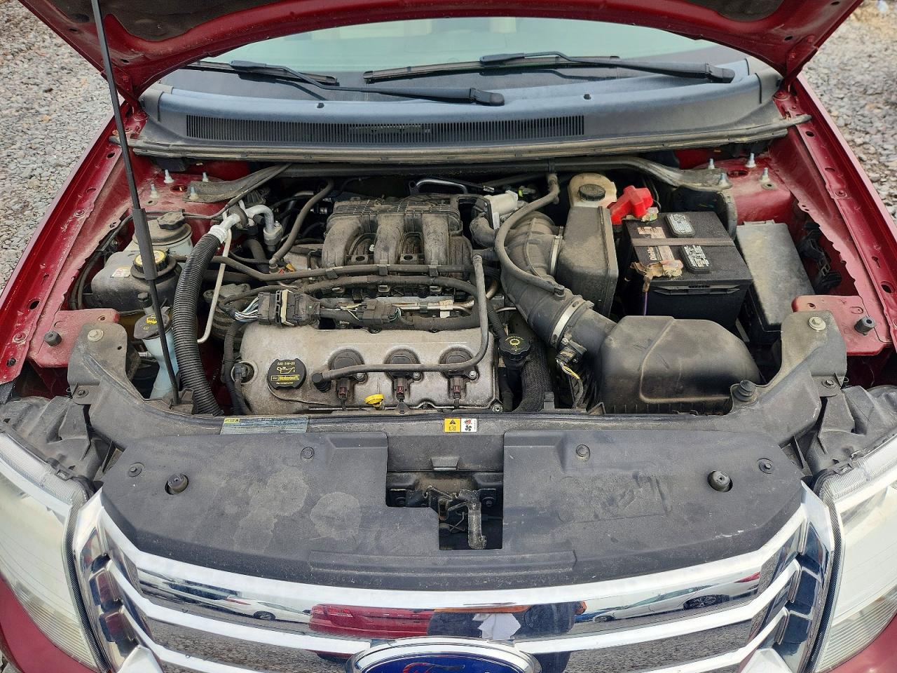 2008 Ford Taurus X Eddie Bauer Burgundy vin: 1FMDK07W18GA45730