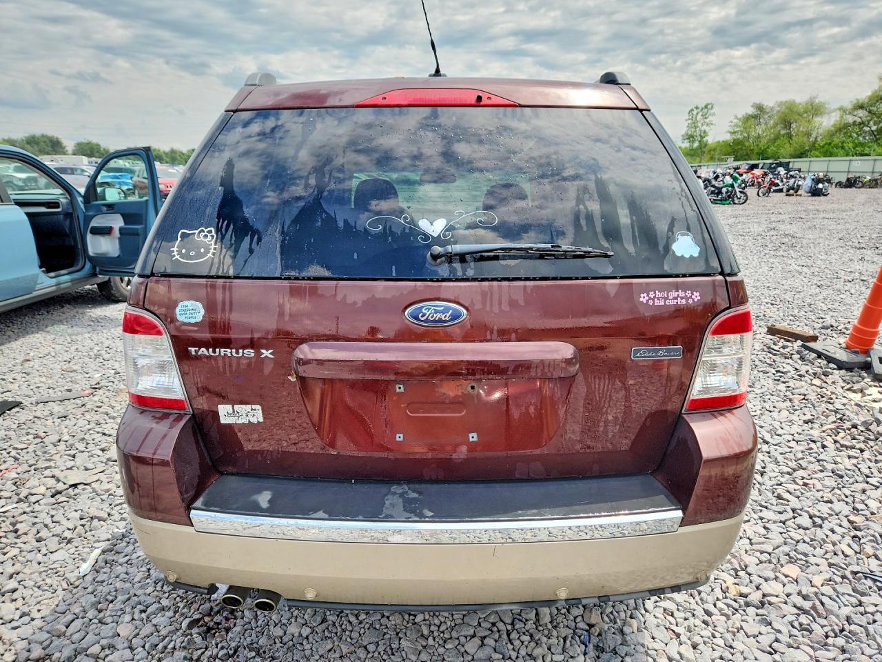 2009 Ford Taurus X Eddie Bauer Maroon vin: 1FMDK07W19GA03236