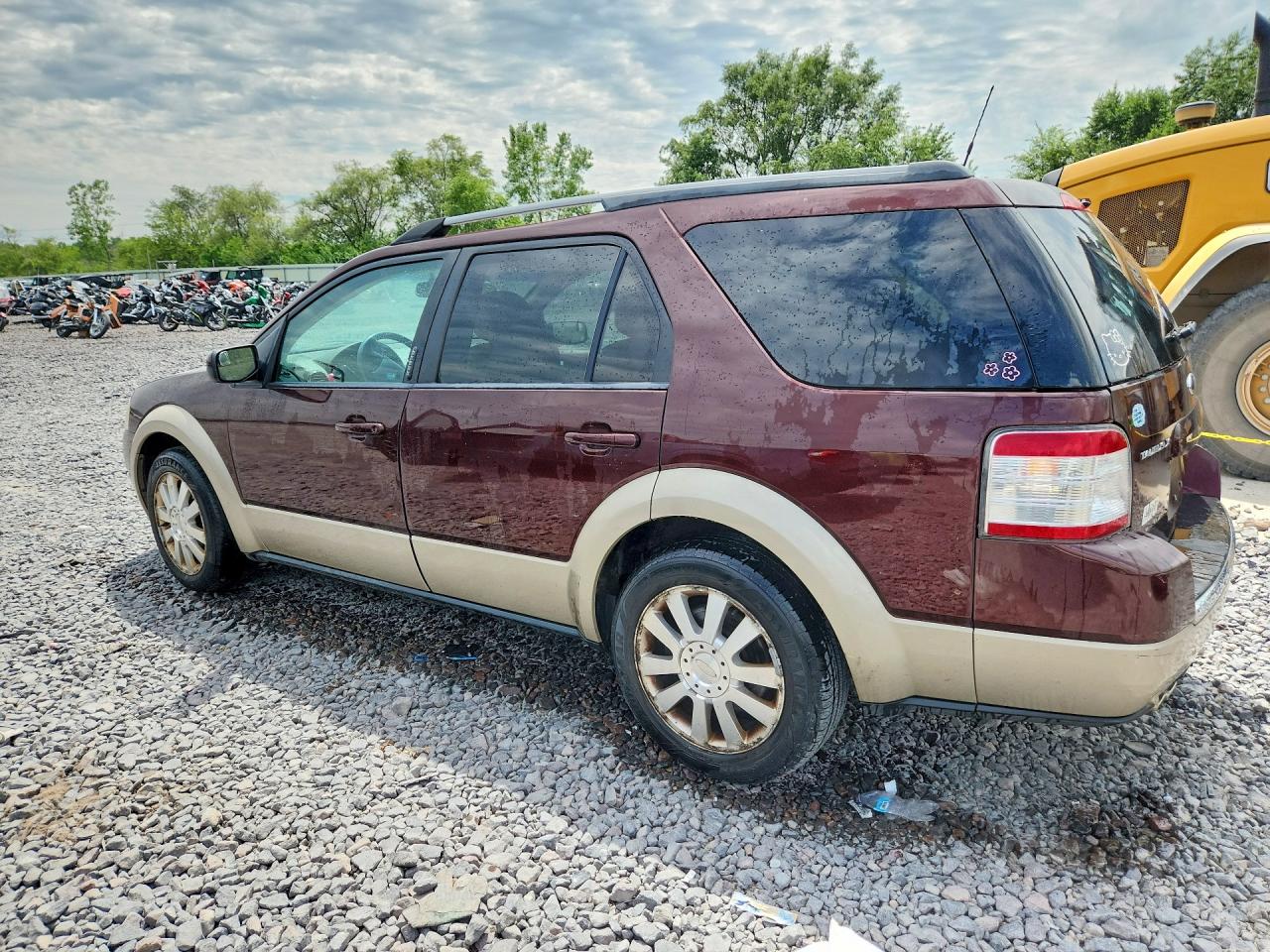 2009 Ford Taurus X Eddie Bauer Maroon vin: 1FMDK07W19GA03236