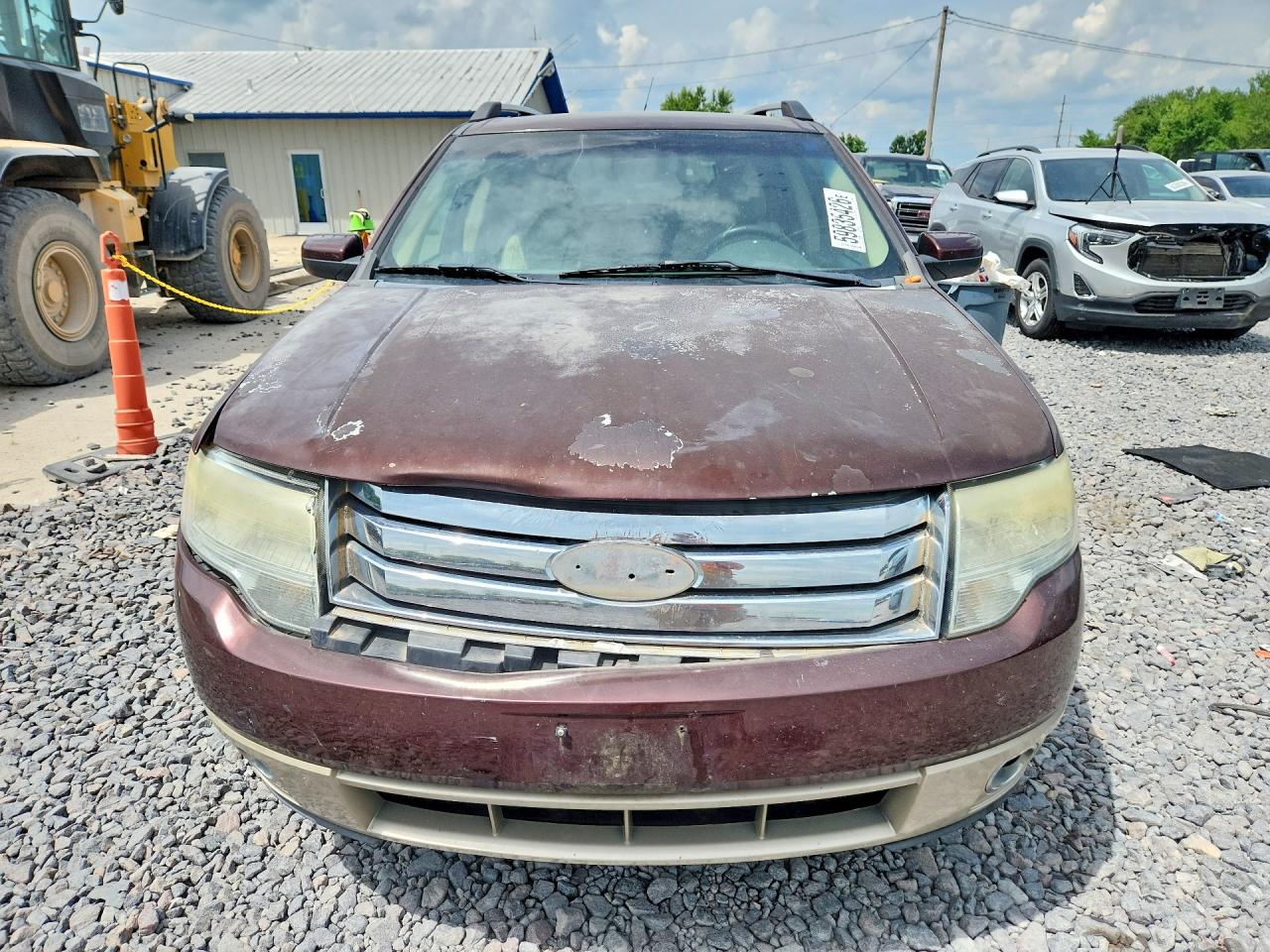 2009 Ford Taurus X Eddie Bauer Maroon vin: 1FMDK07W19GA03236