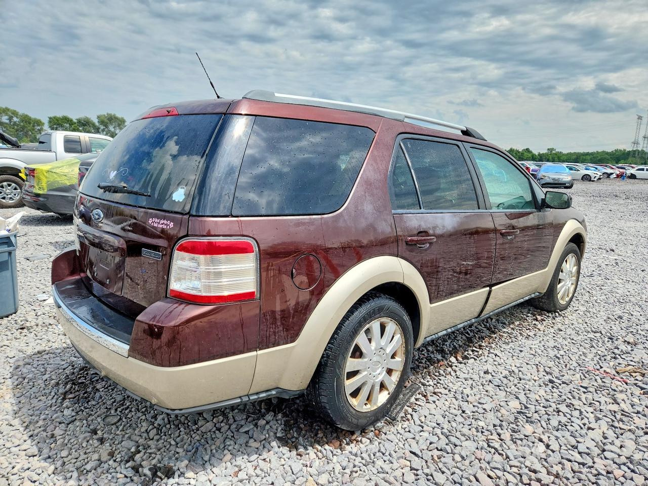 2009 Ford Taurus X Eddie Bauer Maroon vin: 1FMDK07W19GA03236