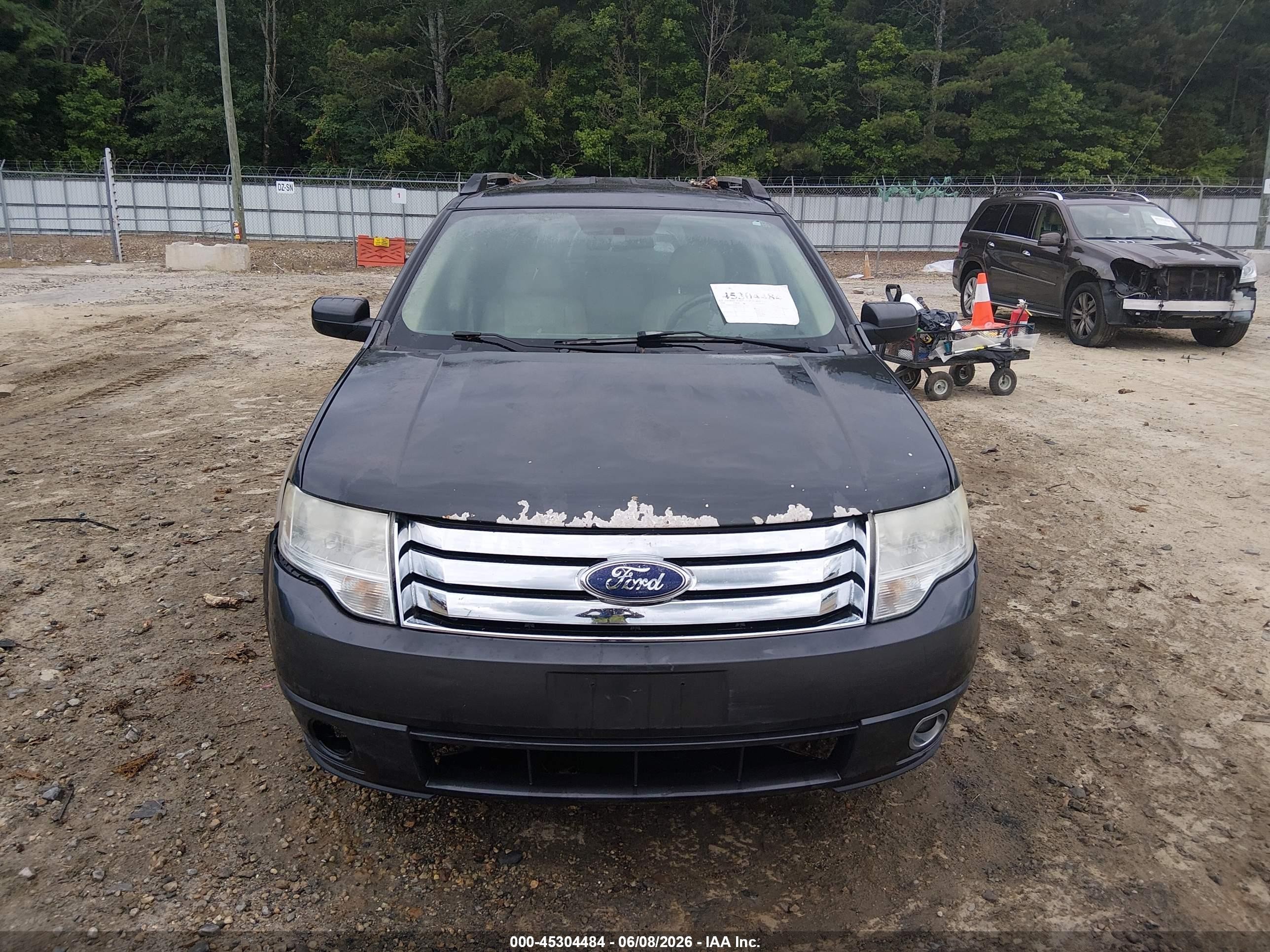 2008 Ford Taurus X Eddie Bauer Серый vin: 1FMDK07W38GA25916