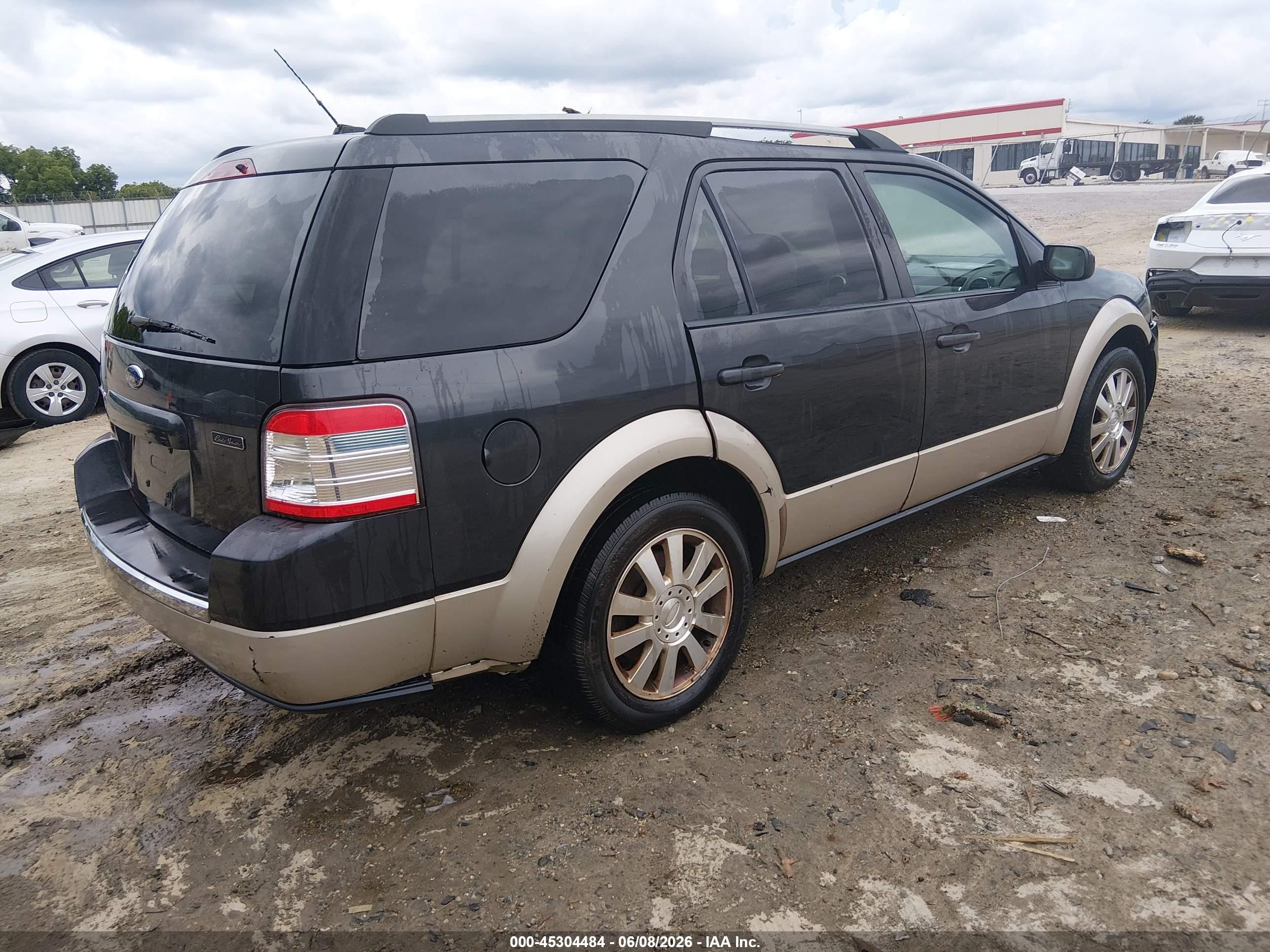 2008 Ford Taurus X Eddie Bauer Серый vin: 1FMDK07W38GA25916