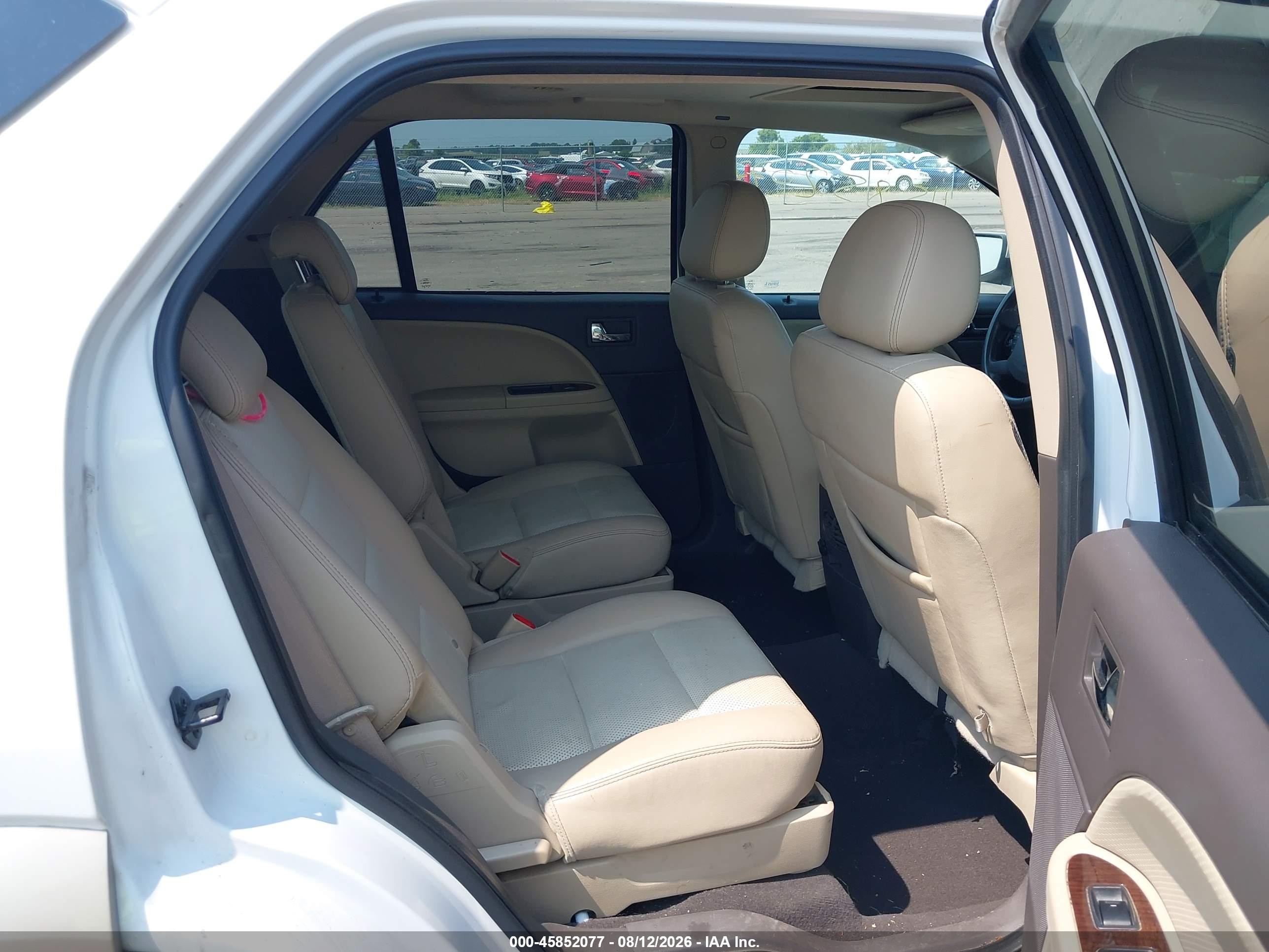 2008 Ford Taurus X Eddie Bauer White vin: 1FMDK07W88GA28147