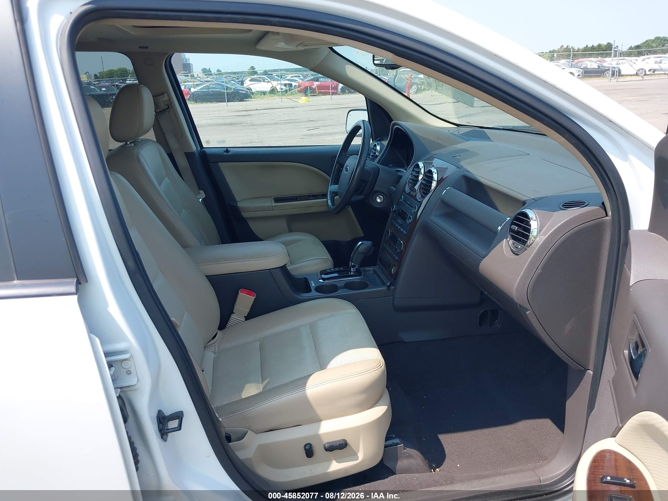 2008 Ford Taurus X Eddie Bauer White vin: 1FMDK07W88GA28147