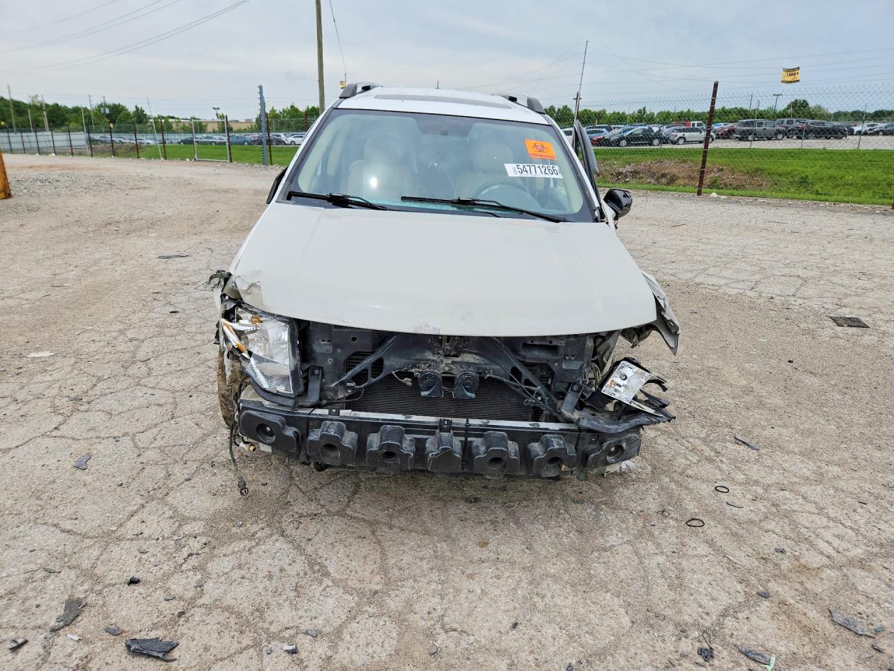 2008 Ford Taurus X Eddie Bauer White vin: 1FMDK08W18GA16419