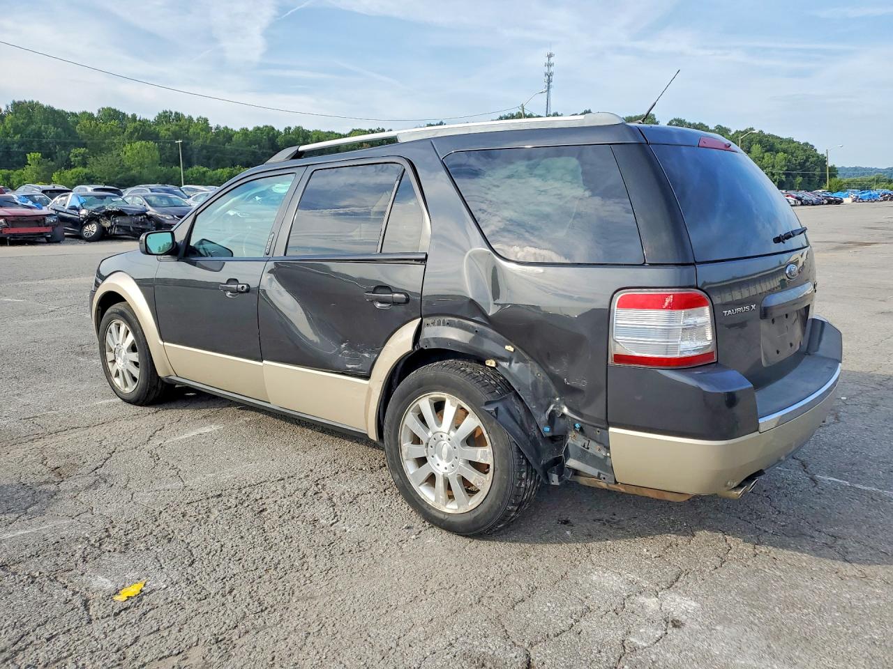 2008 Ford Taurus X Eddie Bauer Gray vin: 1FMDK08W38GA16728