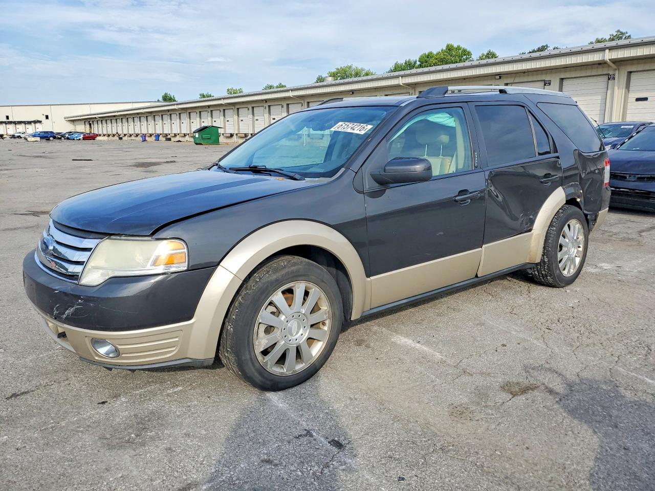 2008 Ford Taurus X Eddie Bauer Gray vin: 1FMDK08W38GA16728