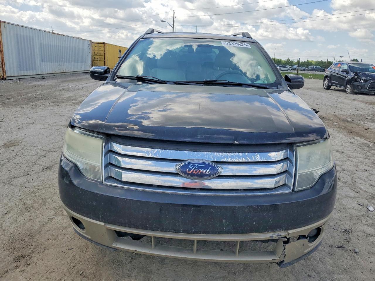 2008 Ford Taurus X Eddie Bauer Black vin: 1FMDK08W48GA10971