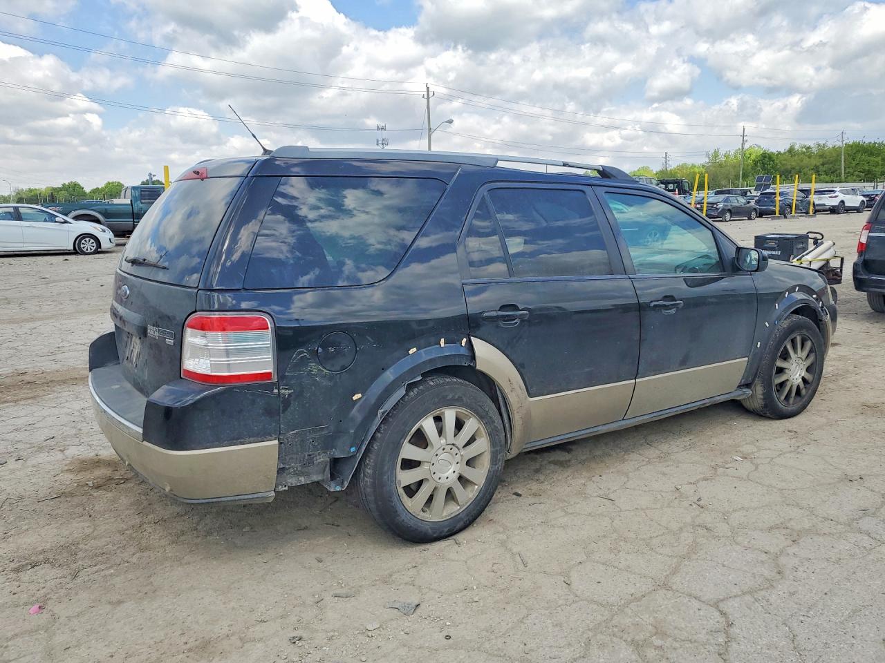 2008 Ford Taurus X Eddie Bauer Black vin: 1FMDK08W48GA10971