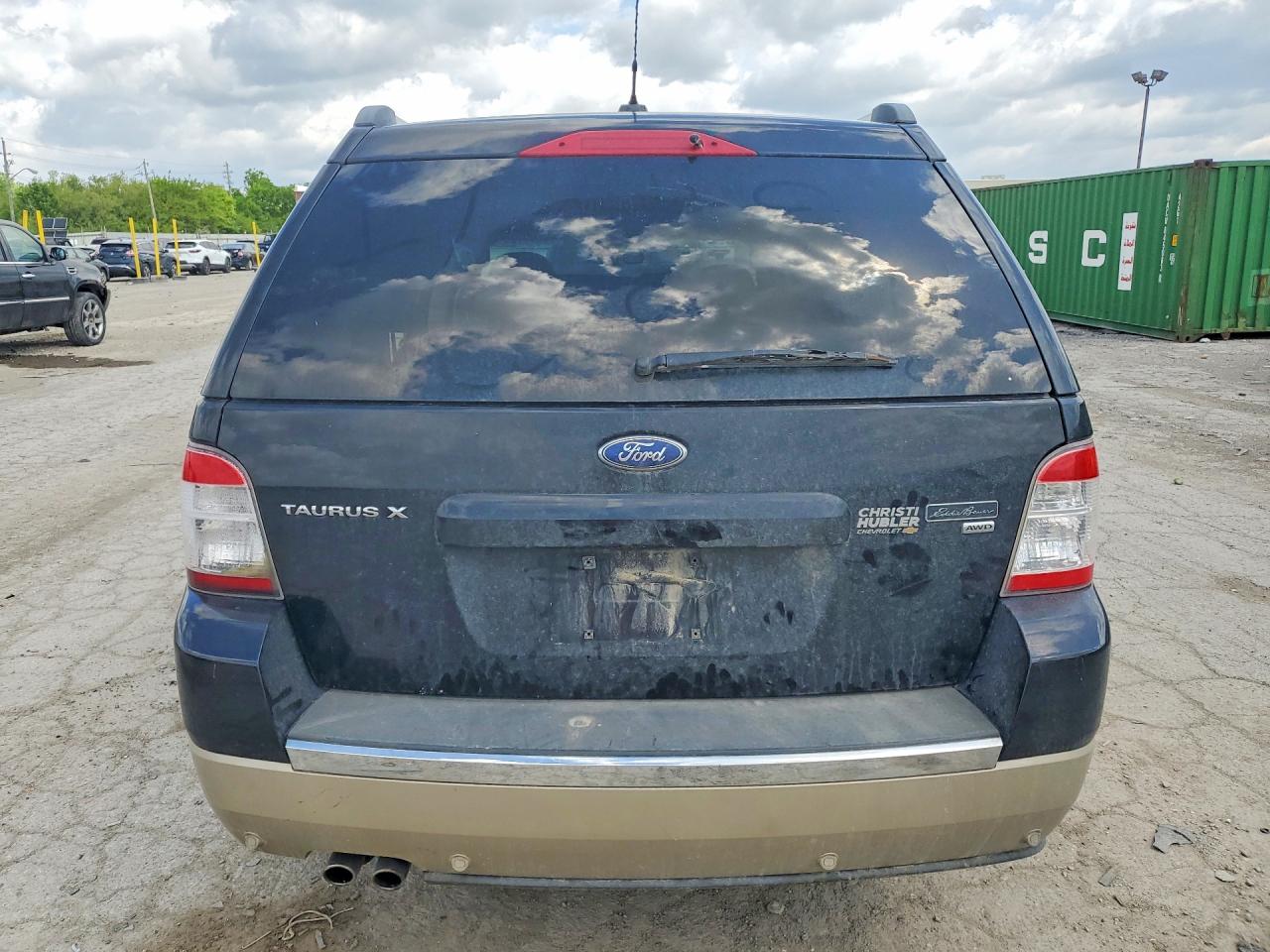2008 Ford Taurus X Eddie Bauer Black vin: 1FMDK08W48GA10971
