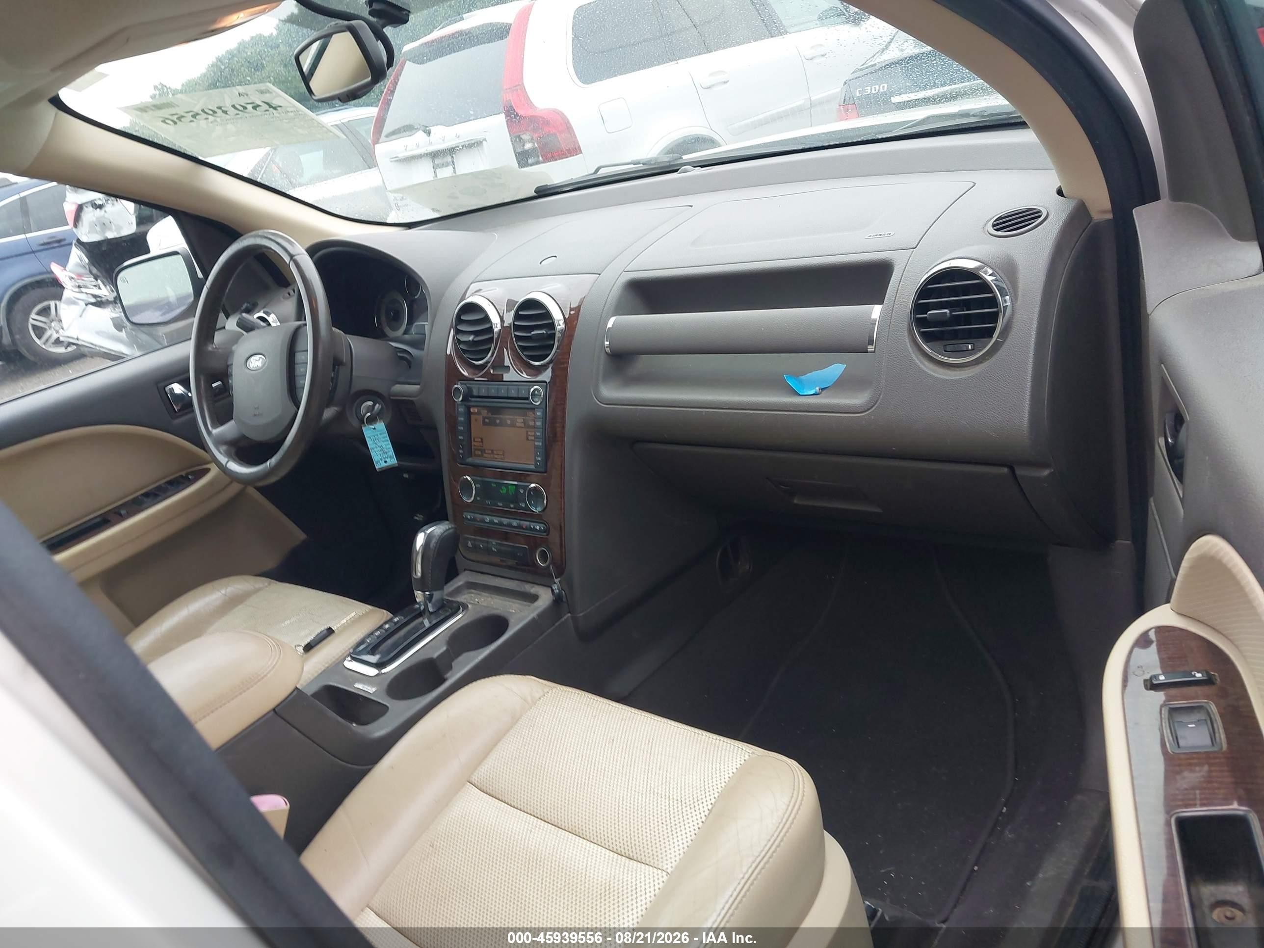 2009 Ford Taurus X Eddie Bauer White vin: 1FMDK08W49GA01205