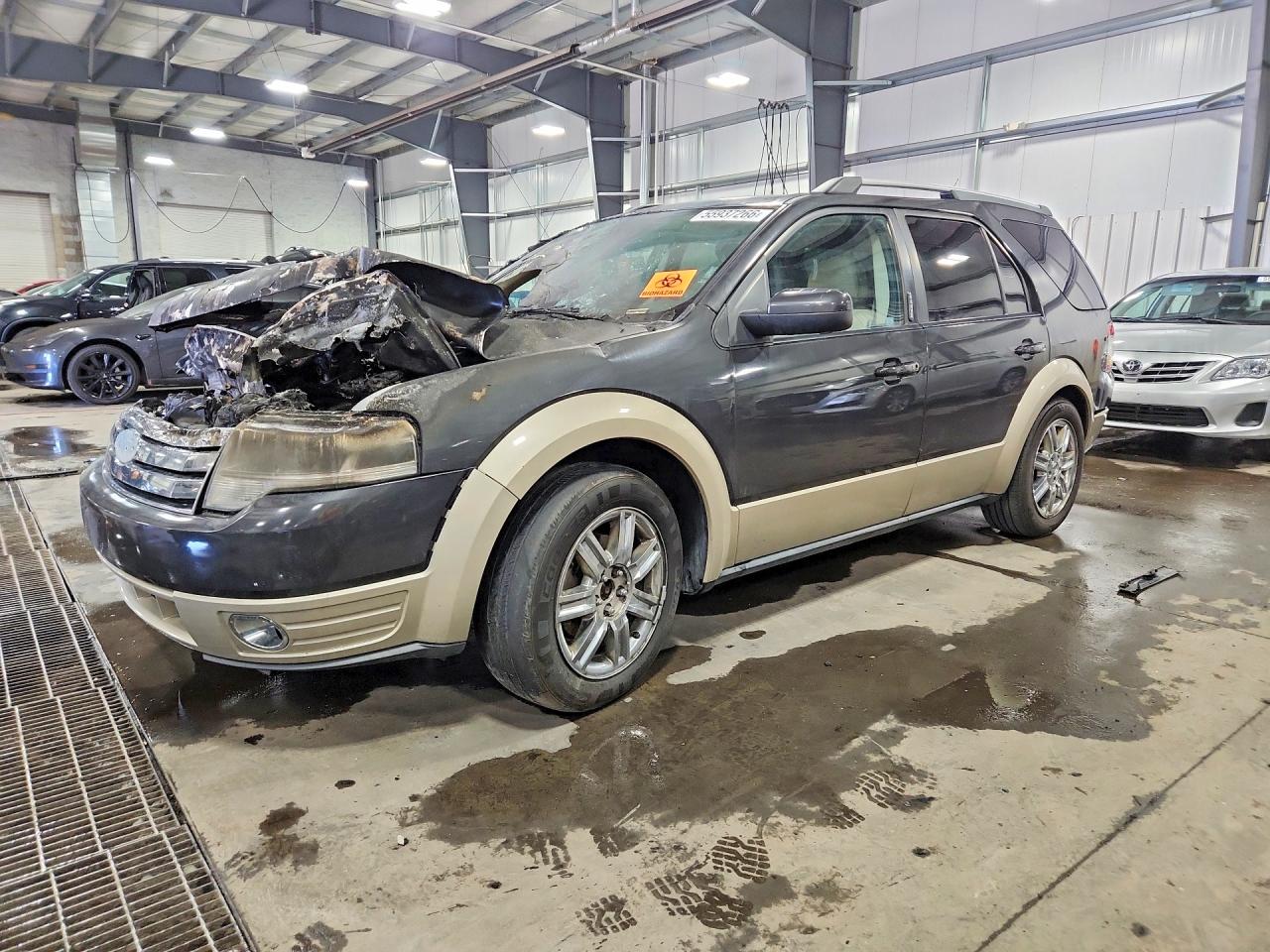 2008 Ford Taurus X Eddie Bauer Gray vin: 1FMDK08W98GA31153