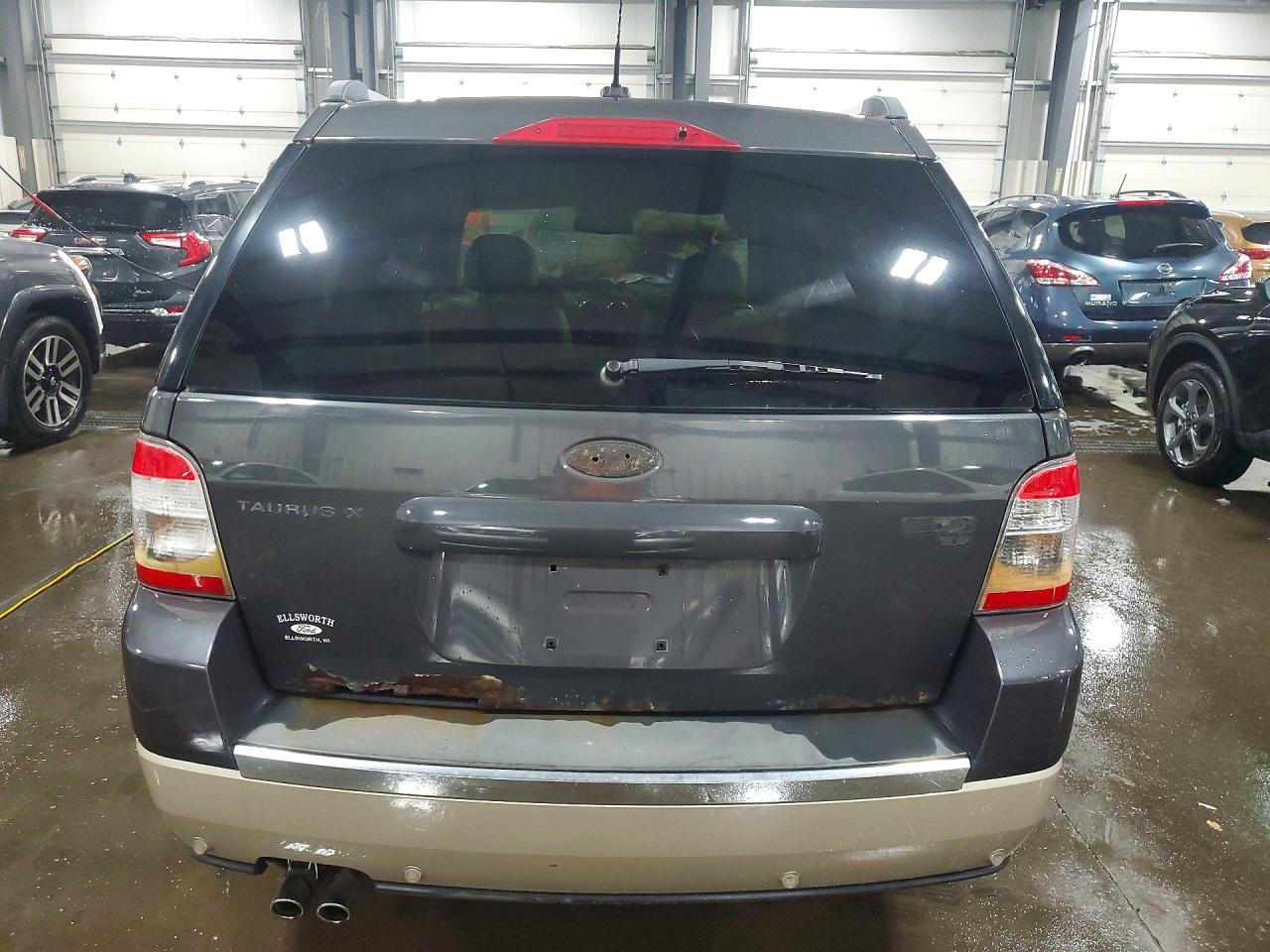 2008 Ford Taurus X Eddie Bauer Gray vin: 1FMDK08W98GA31153