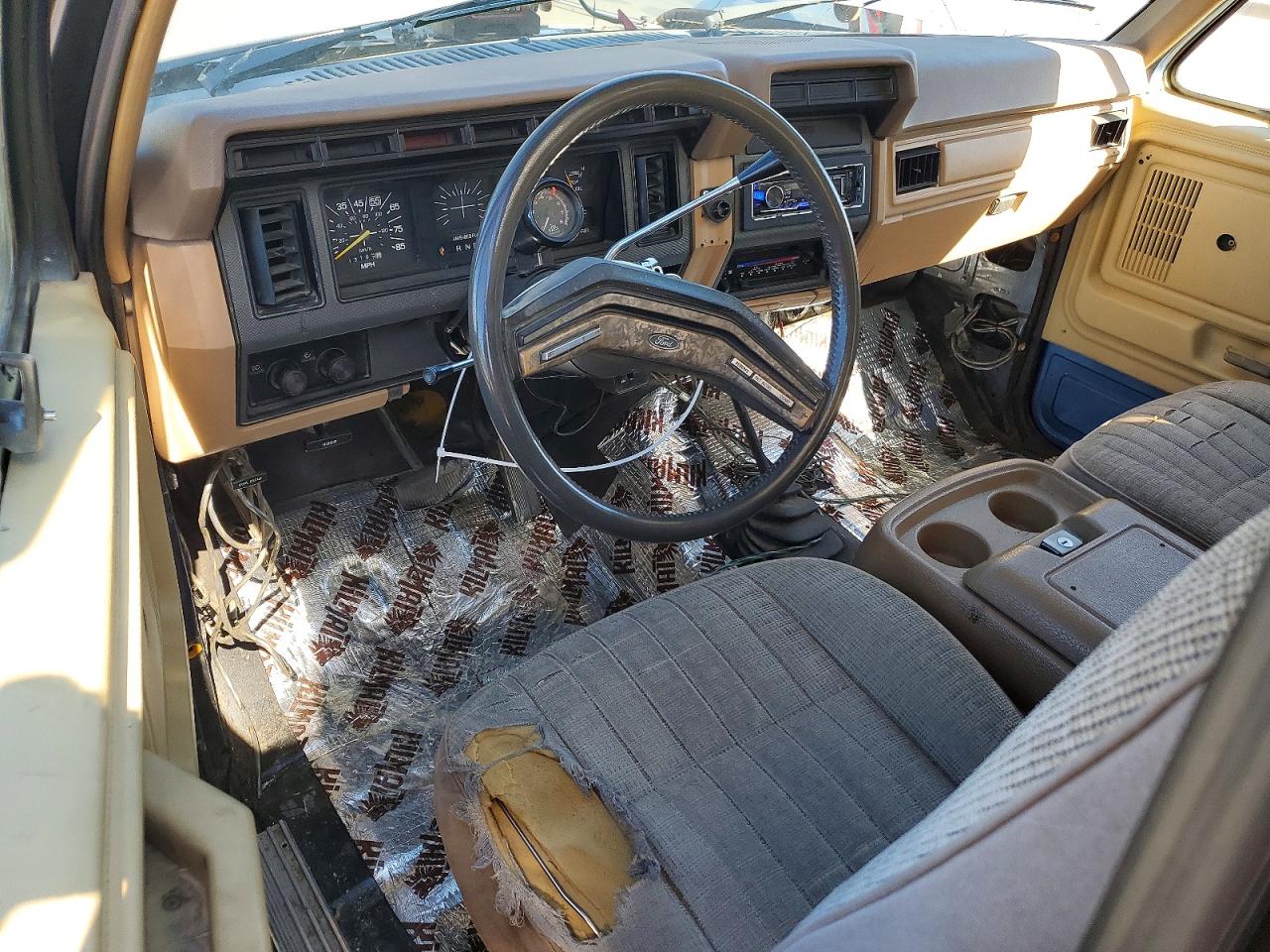 1985 Ford Bronco U100 Черный vin: 1FMDU15H1FLB02419