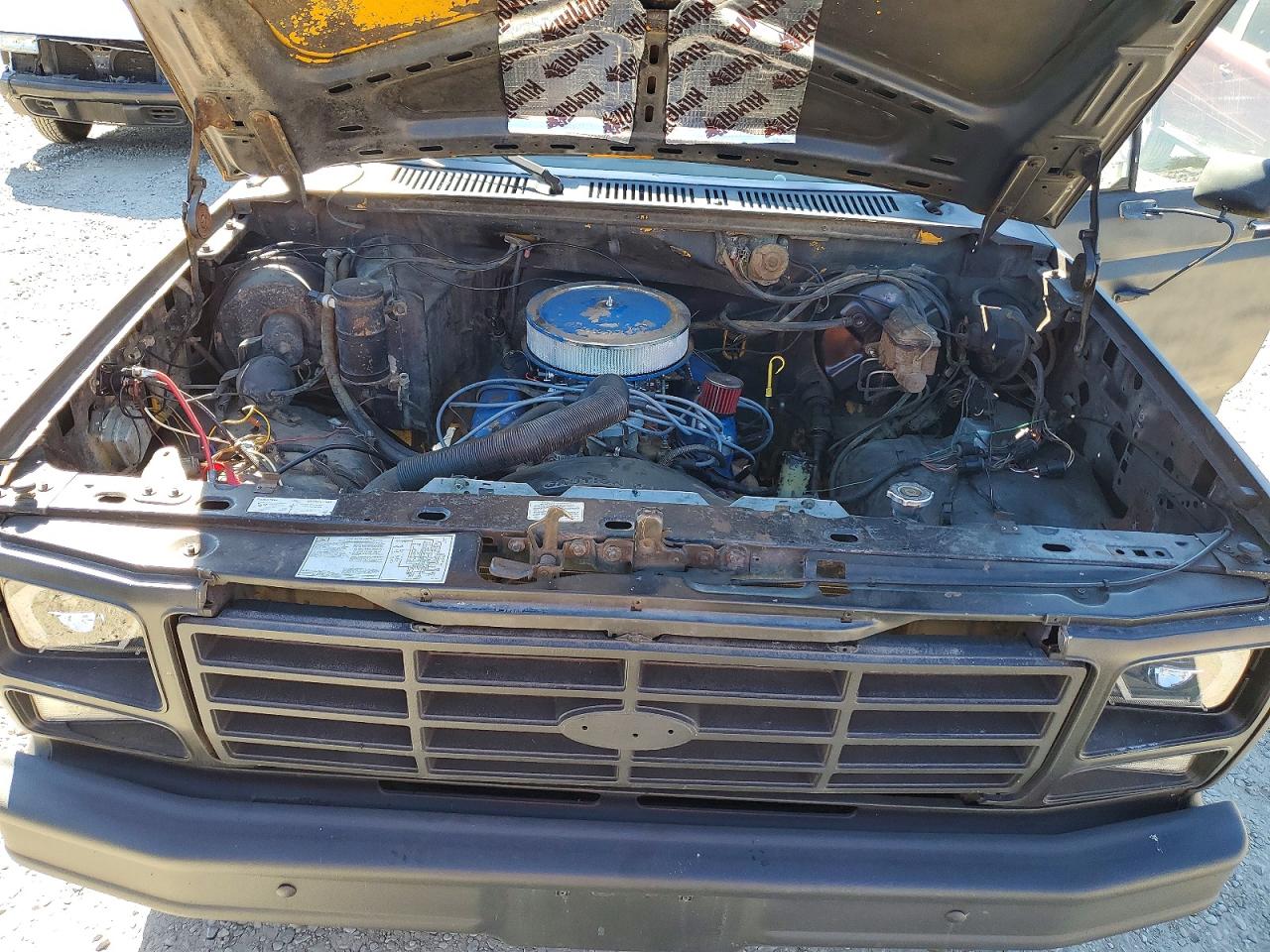 1985 Ford Bronco U100 Черный vin: 1FMDU15H1FLB02419
