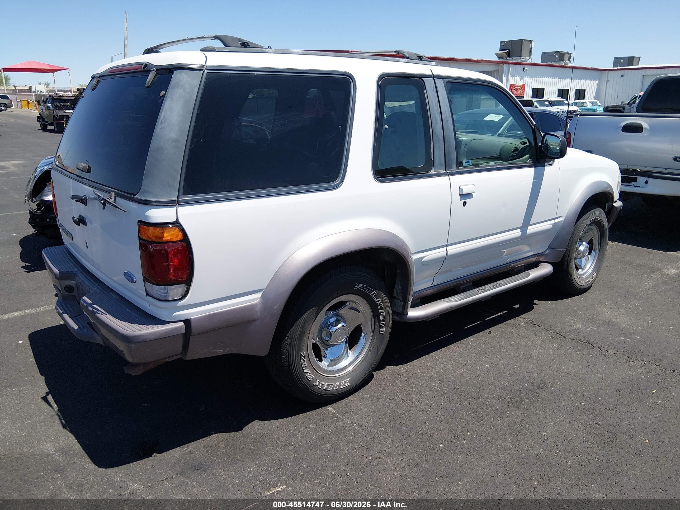 1997 Ford Explorer Sport/xl Белый vin: 1FMDU24E0VUD45550