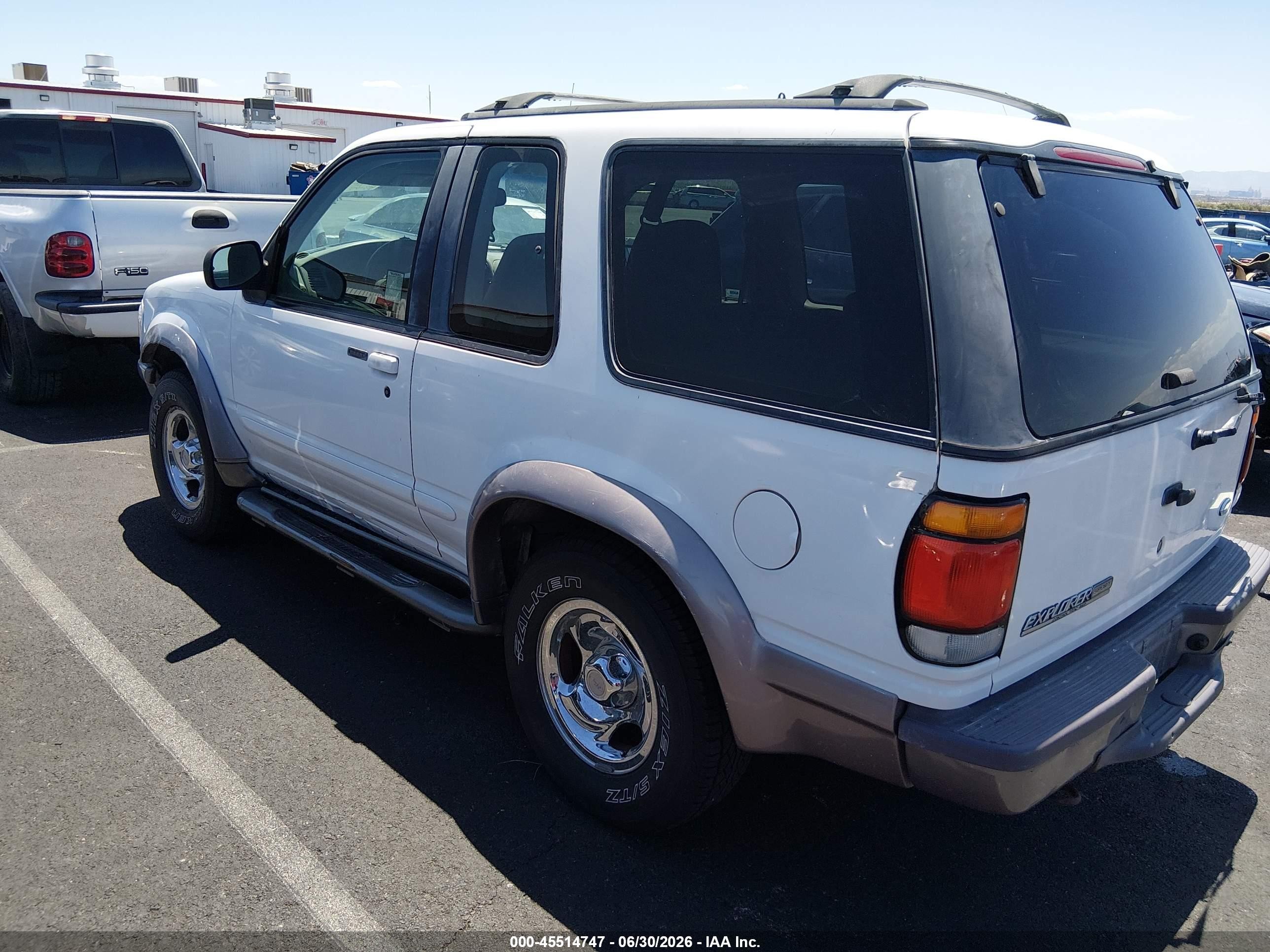 1997 Ford Explorer Sport/xl Белый vin: 1FMDU24E0VUD45550