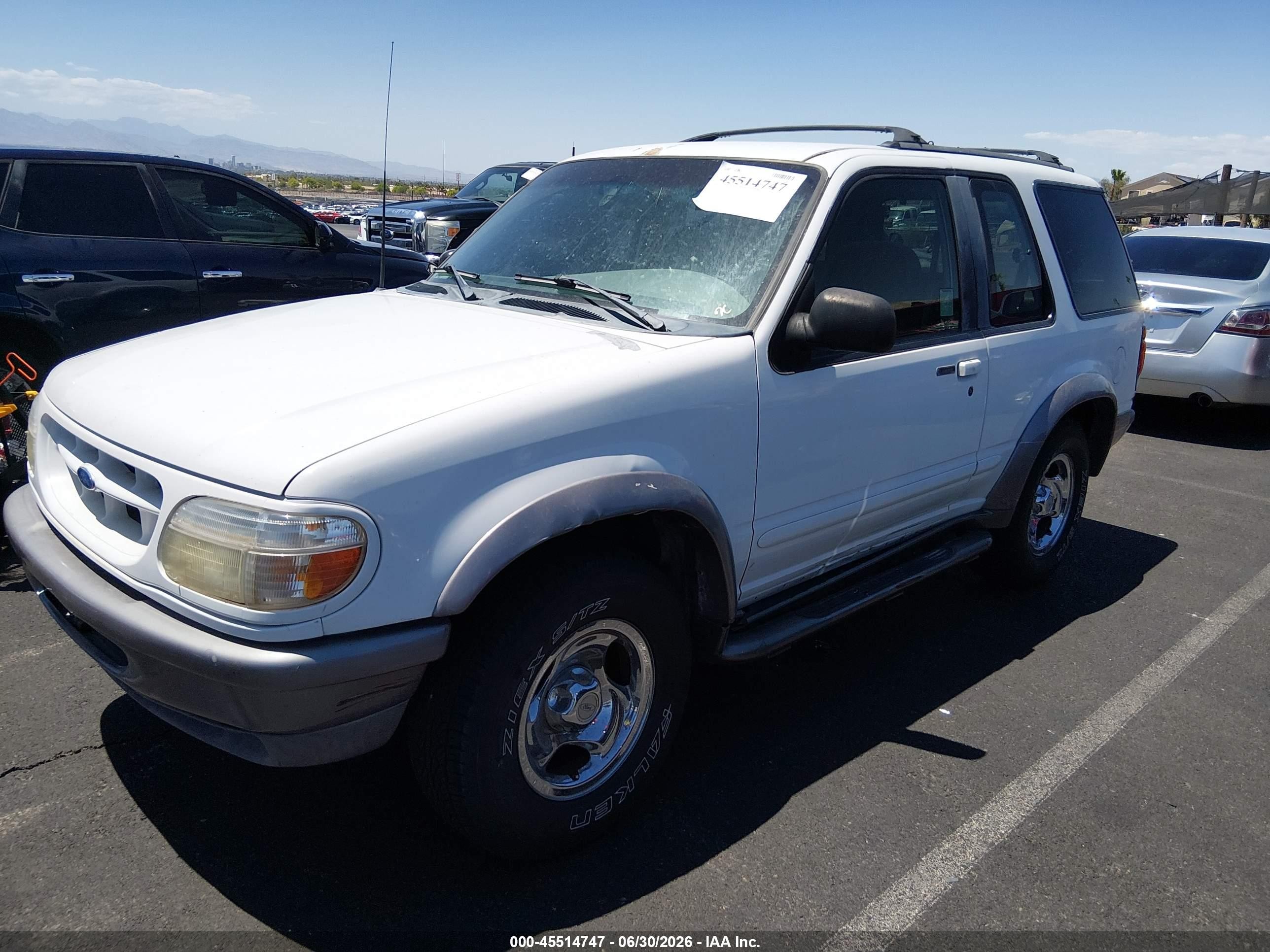 1997 Ford Explorer Sport/xl Белый vin: 1FMDU24E0VUD45550