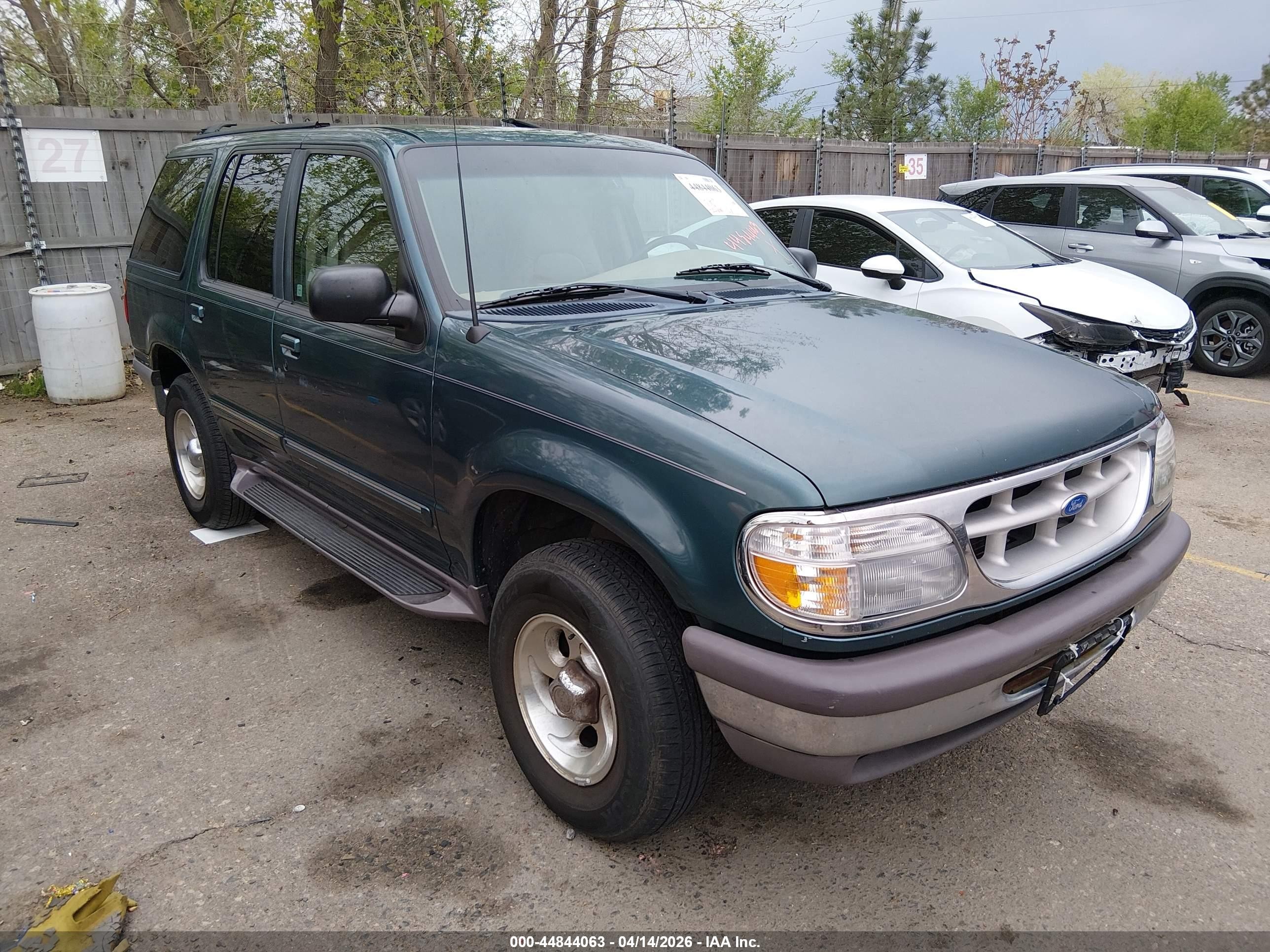 1997 Ford Explorer Eddie Bauer/limited/xl/xlt Зеленый vin: 1FMDU32E1VUC92138