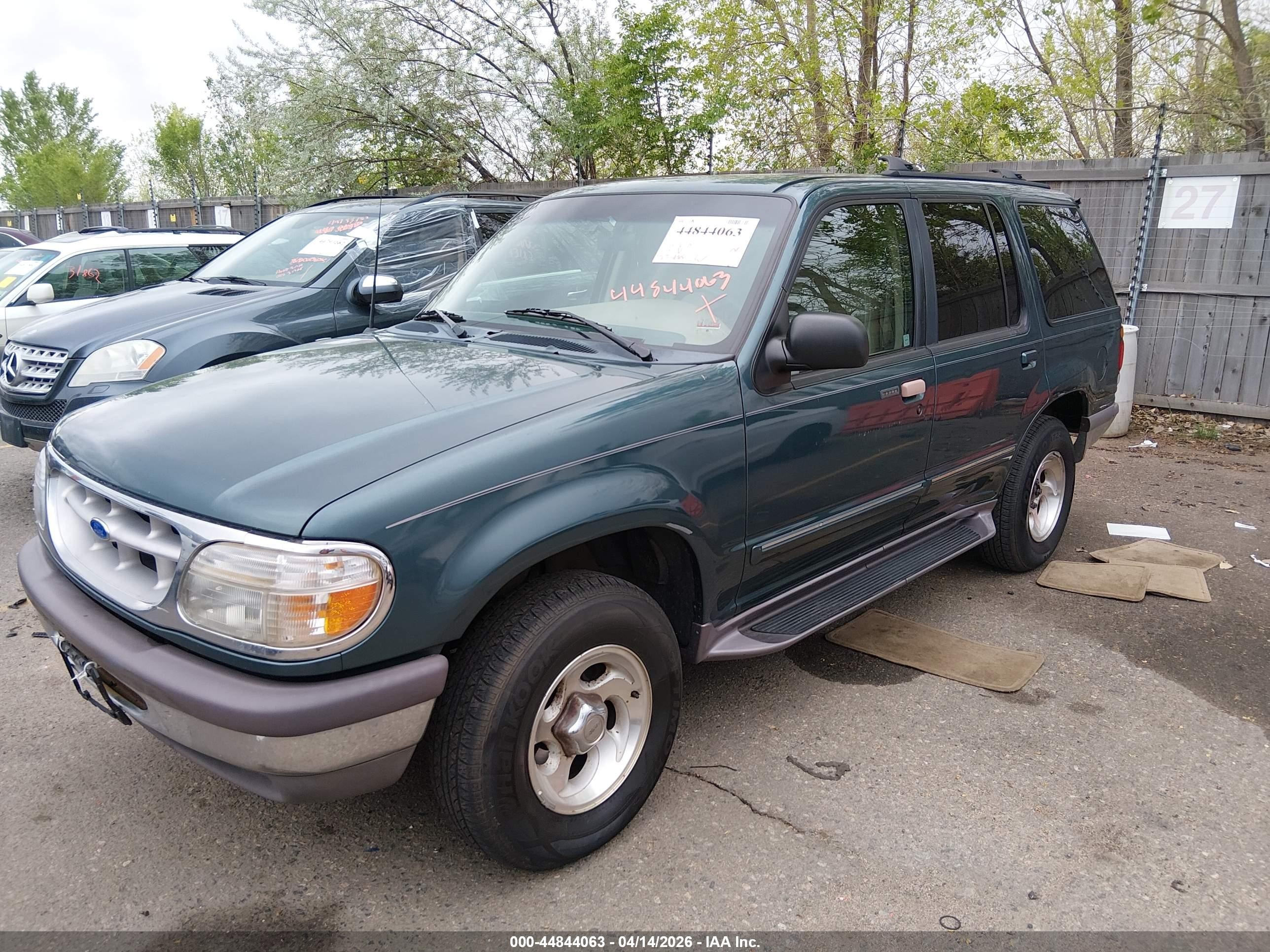 1997 Ford Explorer Eddie Bauer/limited/xl/xlt Green vin: 1FMDU32E1VUC92138