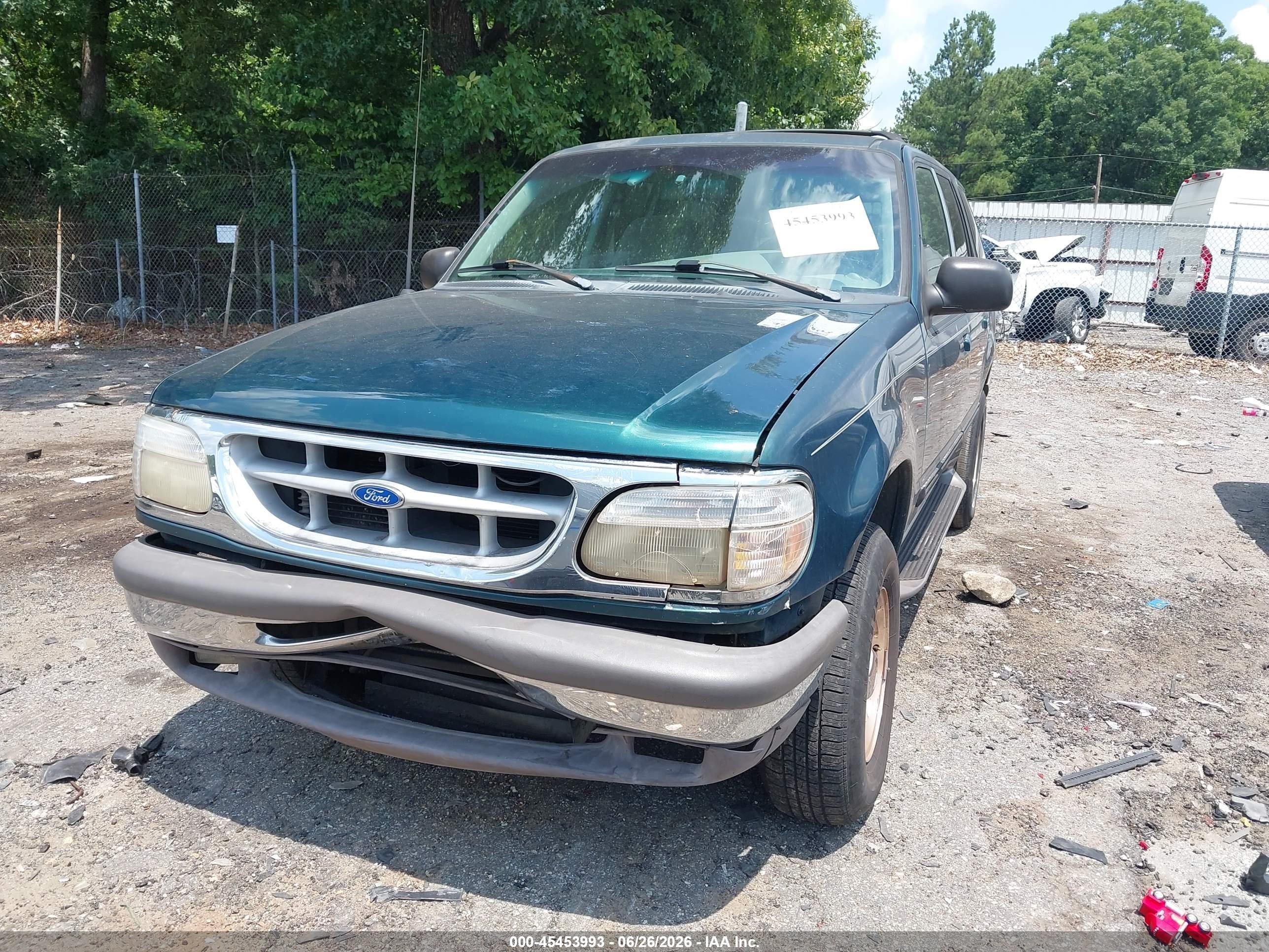 1997 Ford Explorer Eddie Bauer/limited/xl/xlt Green vin: 1FMDU32E2VUD46157