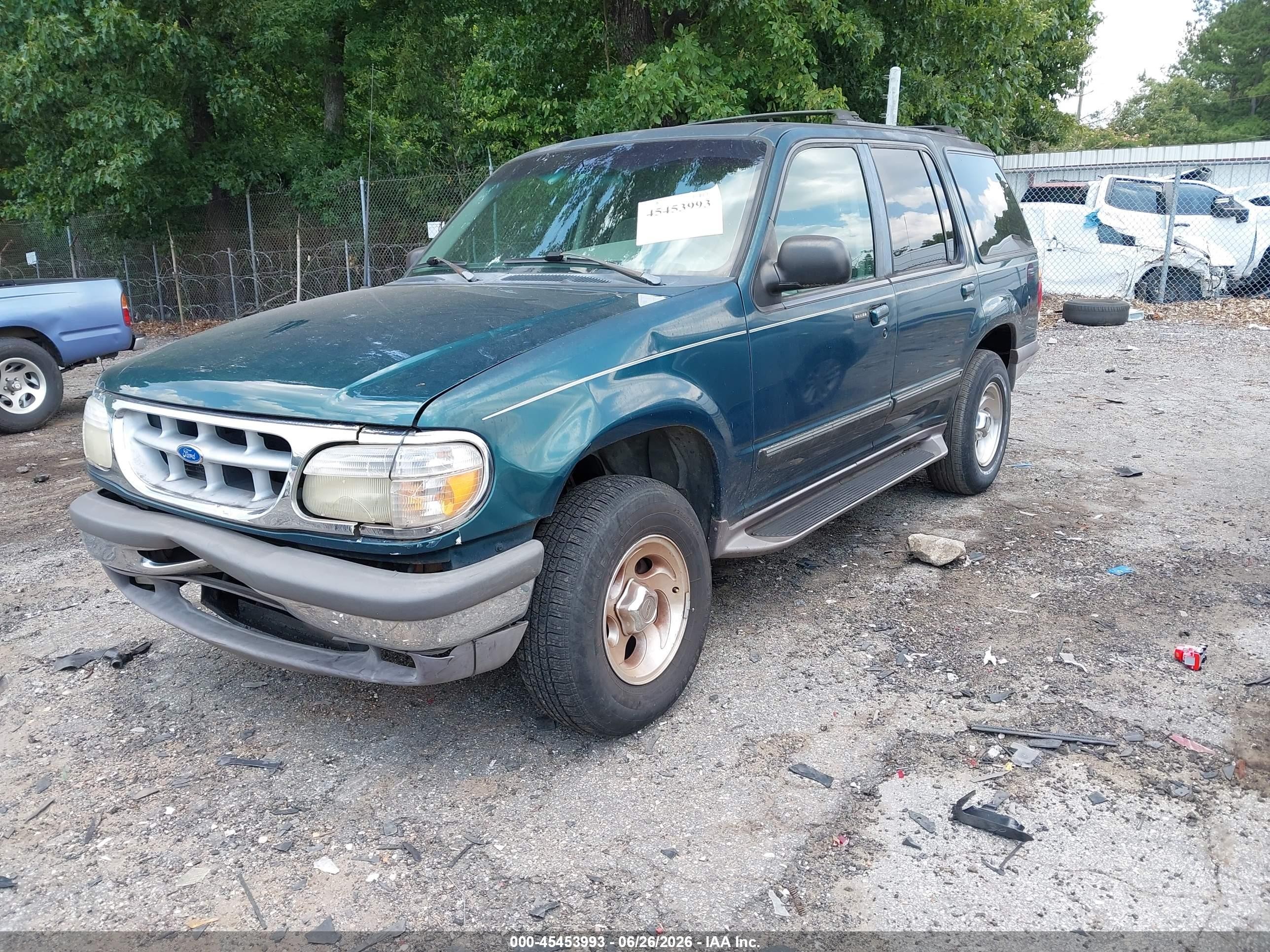 1997 Ford Explorer Eddie Bauer/limited/xl/xlt Green vin: 1FMDU32E2VUD46157