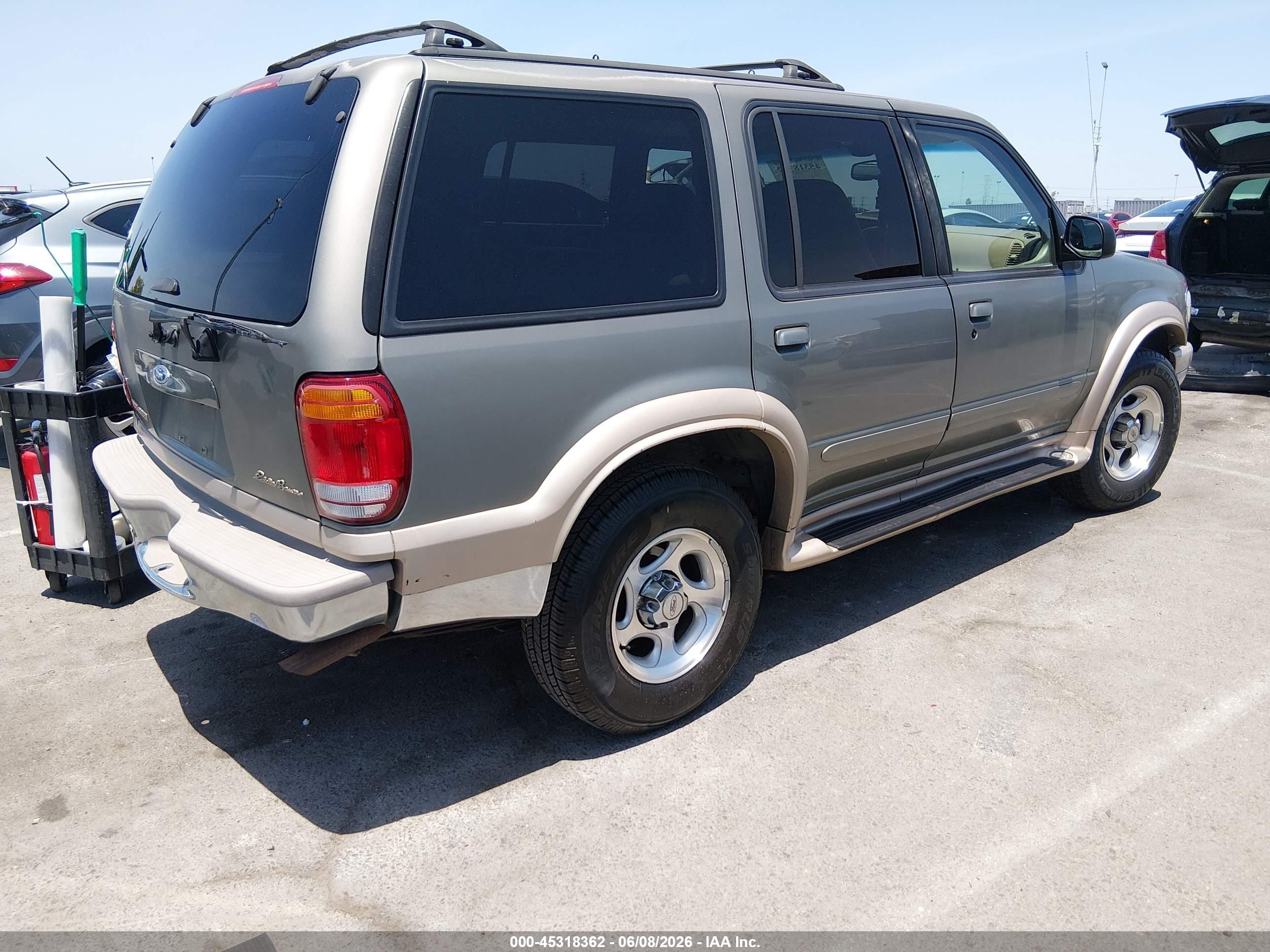 1999 Ford Explorer Eddie Bauer/limited Edition/xlt Gray vin: 1FMDU32E2XZA25189