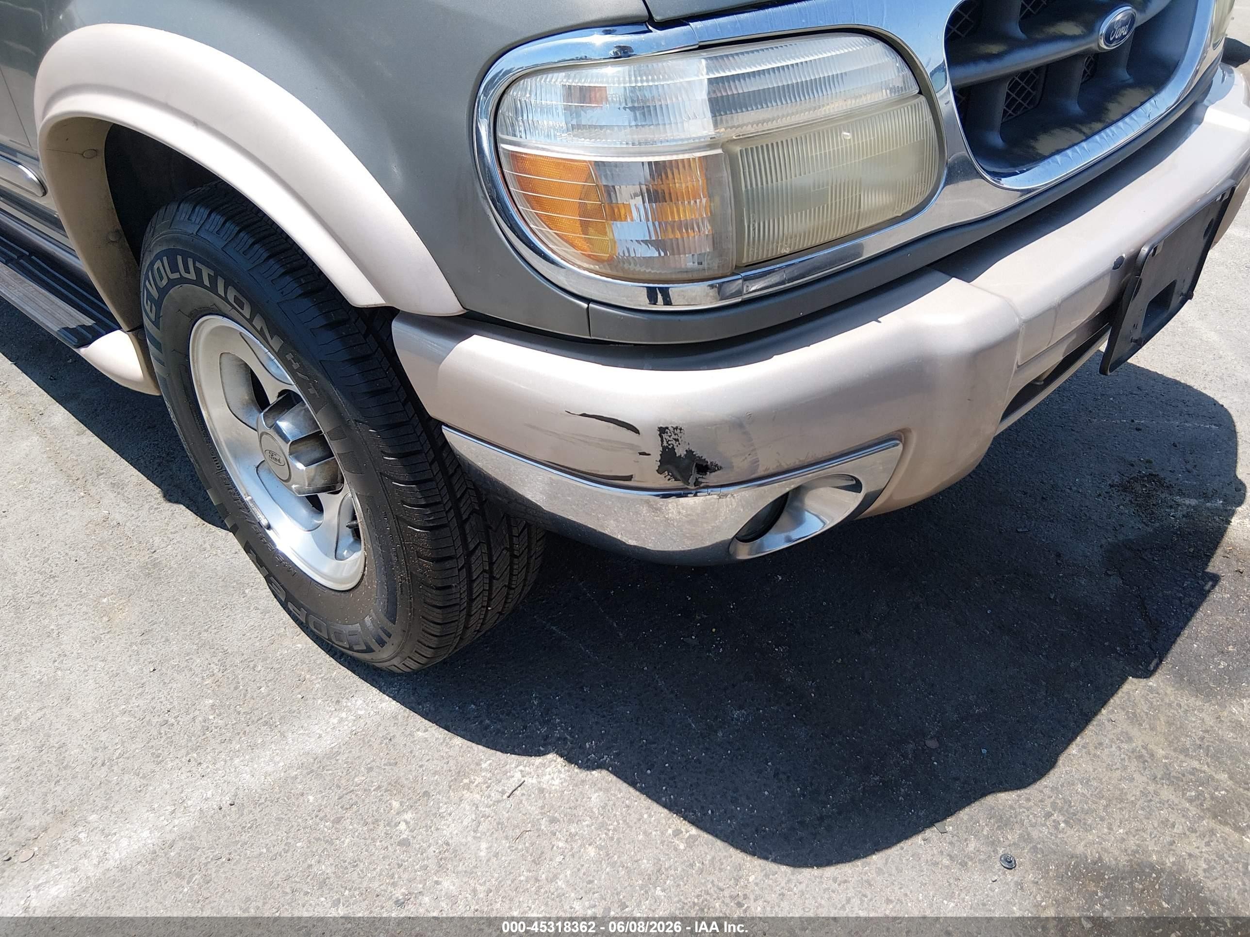 1999 Ford Explorer Eddie Bauer/limited Edition/xlt Gray vin: 1FMDU32E2XZA25189