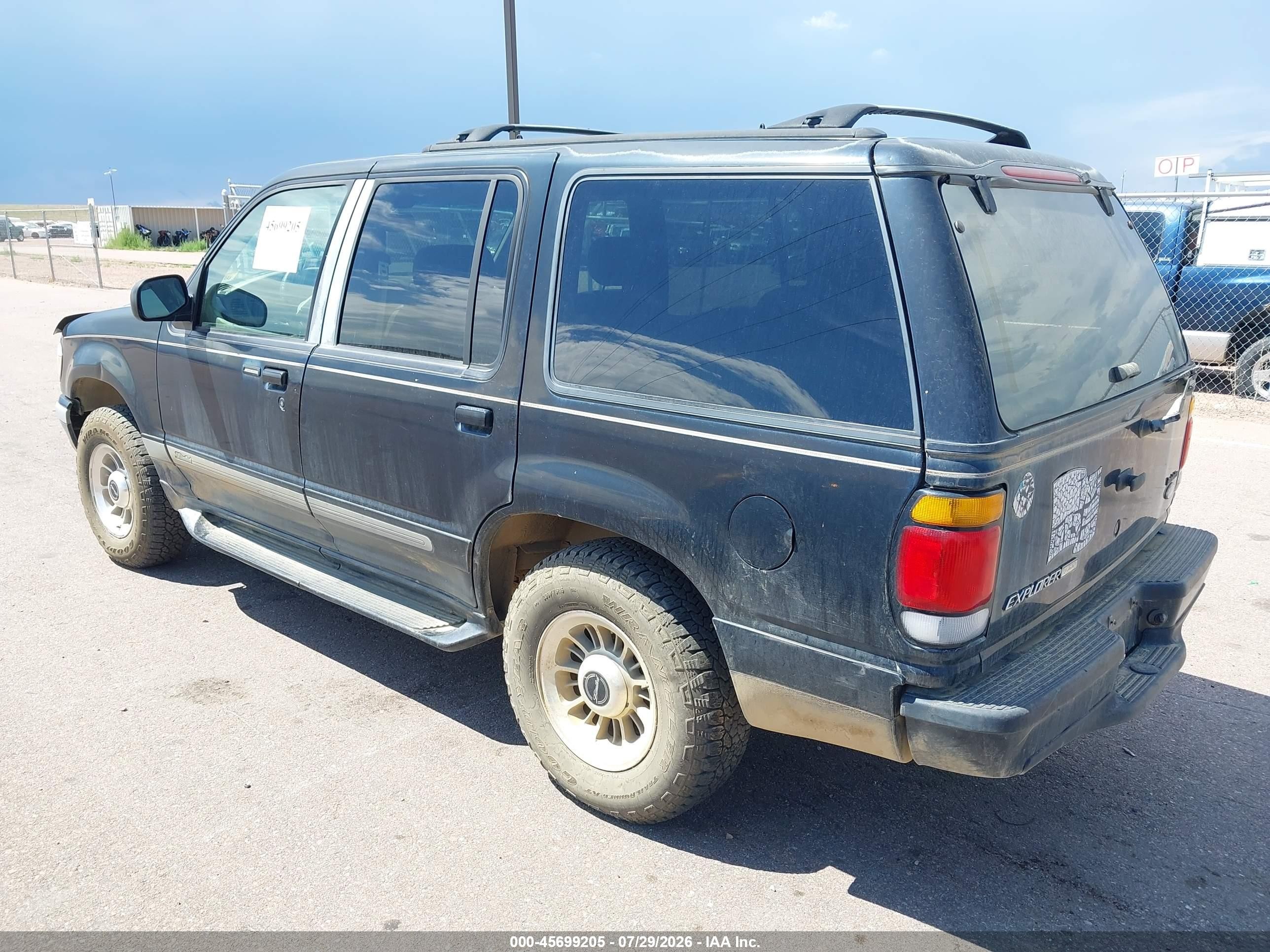1997 Ford Explorer Eddie Bauer/limited/xl/xlt Черный vin: 1FMDU32E4VZC00085
