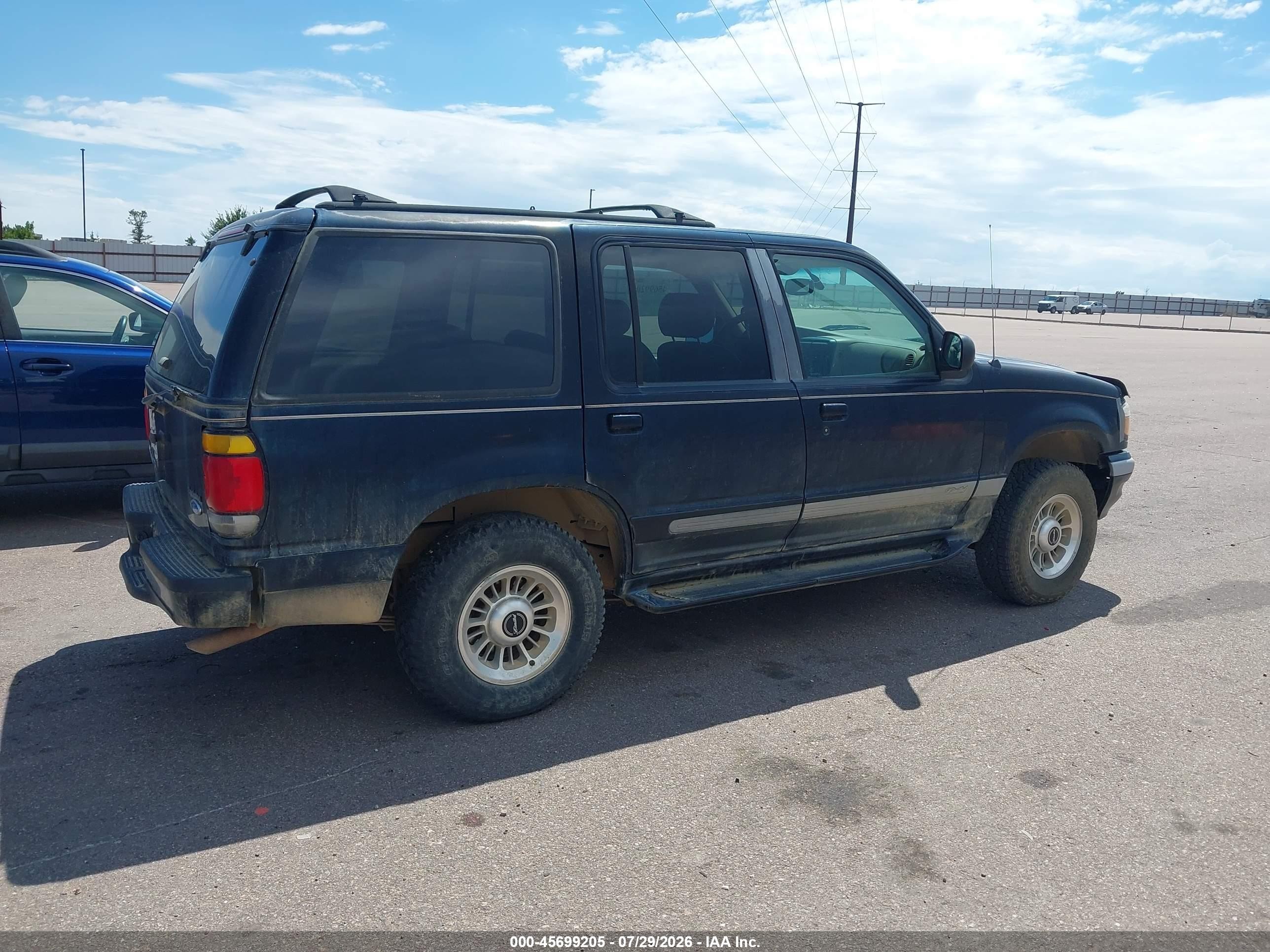 1997 Ford Explorer Eddie Bauer/limited/xl/xlt Черный vin: 1FMDU32E4VZC00085