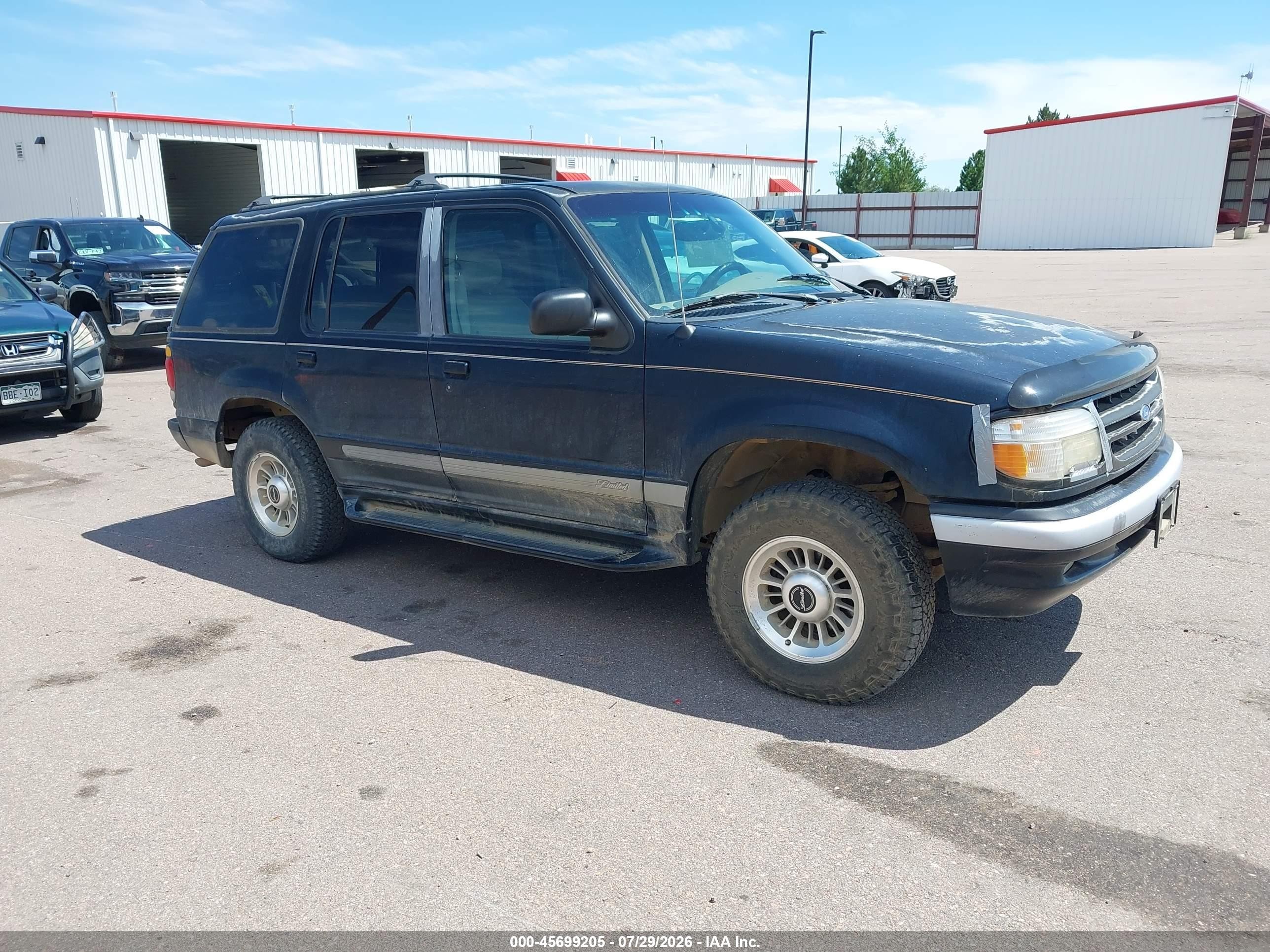 1997 Ford Explorer Eddie Bauer/limited/xl/xlt Черный vin: 1FMDU32E4VZC00085