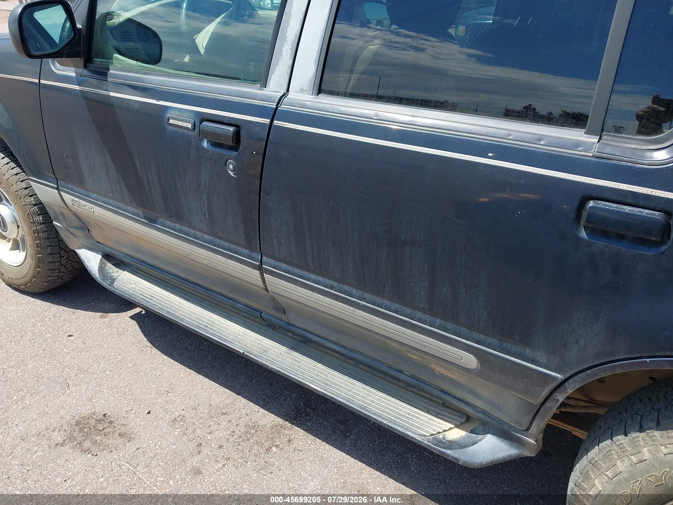 1997 Ford Explorer Eddie Bauer/limited/xl/xlt Черный vin: 1FMDU32E4VZC00085