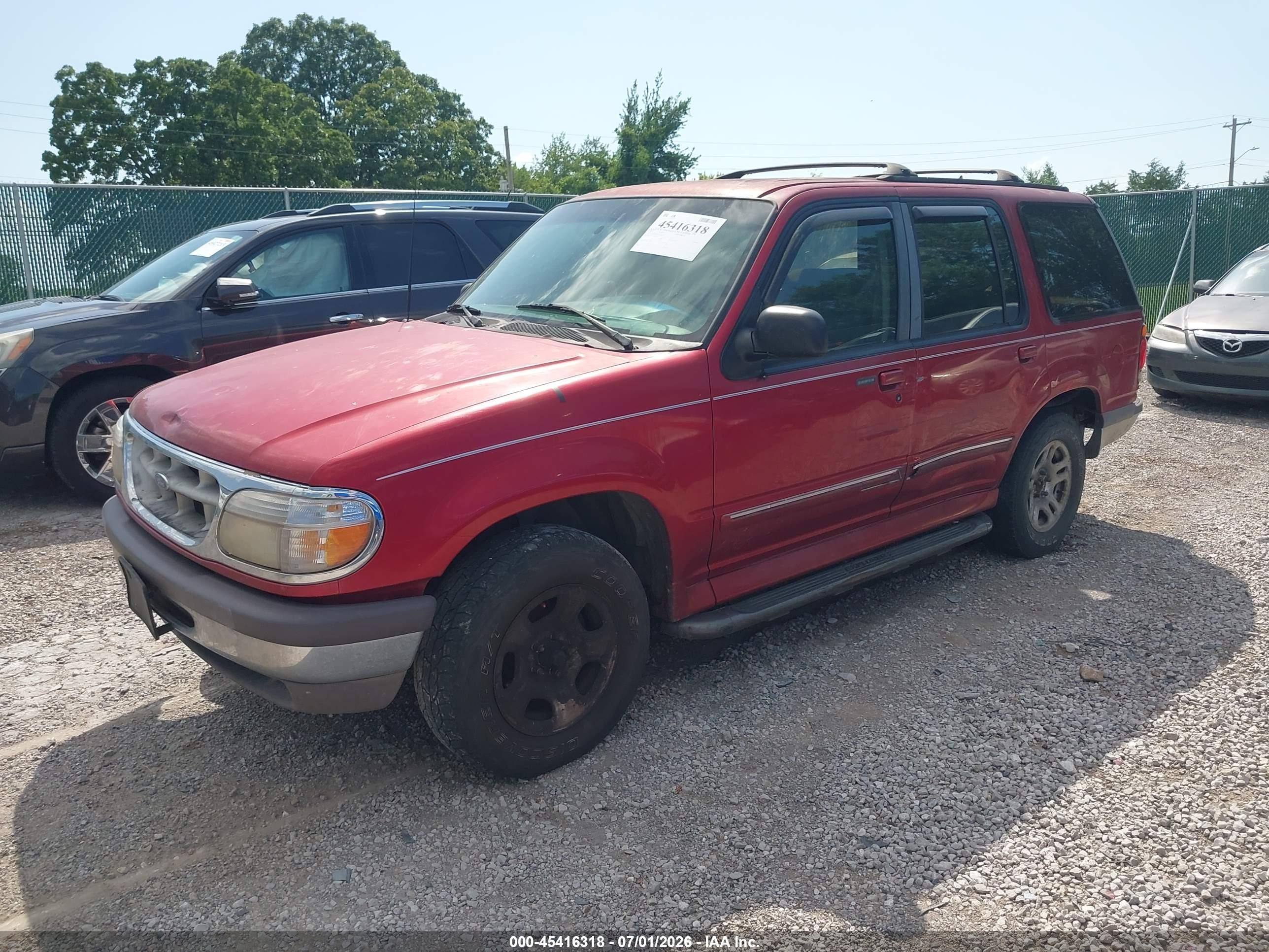1997 Ford Explorer Eddie Bauer/limited/xl/xlt Красный vin: 1FMDU32E5VUB18752