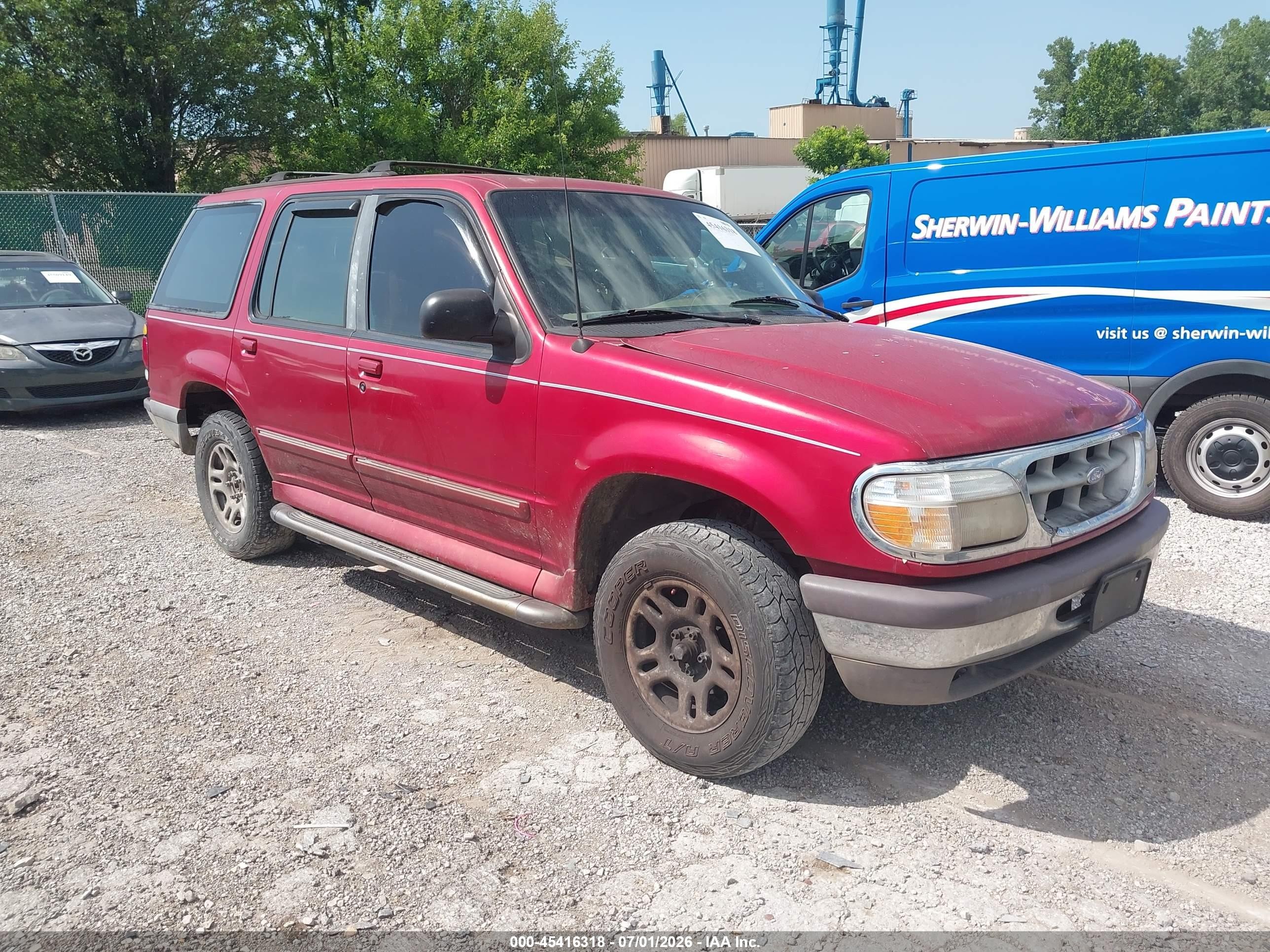 1997 Ford Explorer Eddie Bauer/limited/xl/xlt Красный vin: 1FMDU32E5VUB18752
