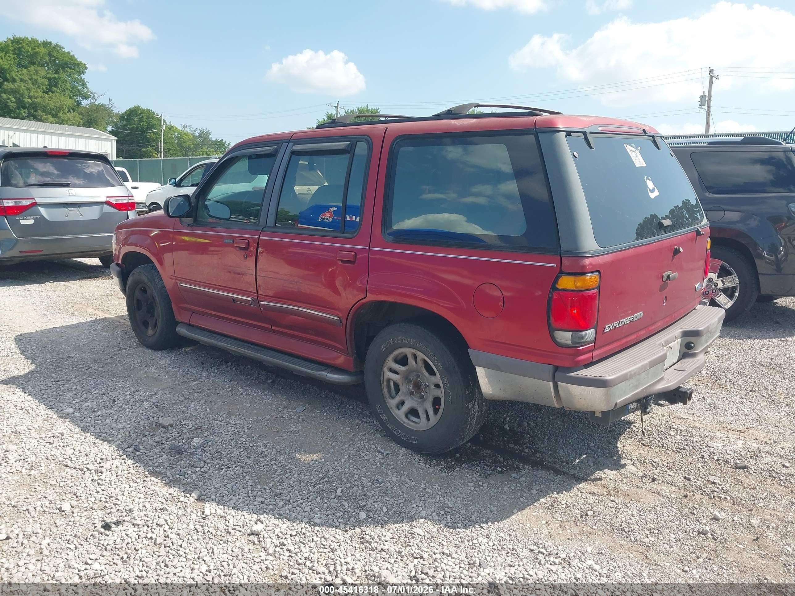 1997 Ford Explorer Eddie Bauer/limited/xl/xlt Красный vin: 1FMDU32E5VUB18752