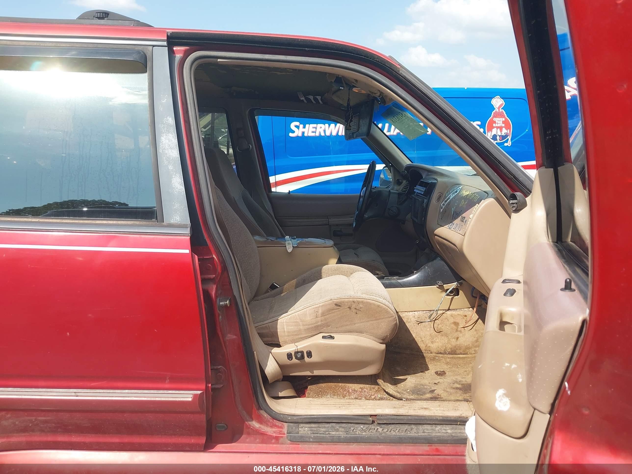 1997 Ford Explorer Eddie Bauer/limited/xl/xlt Красный vin: 1FMDU32E5VUB18752