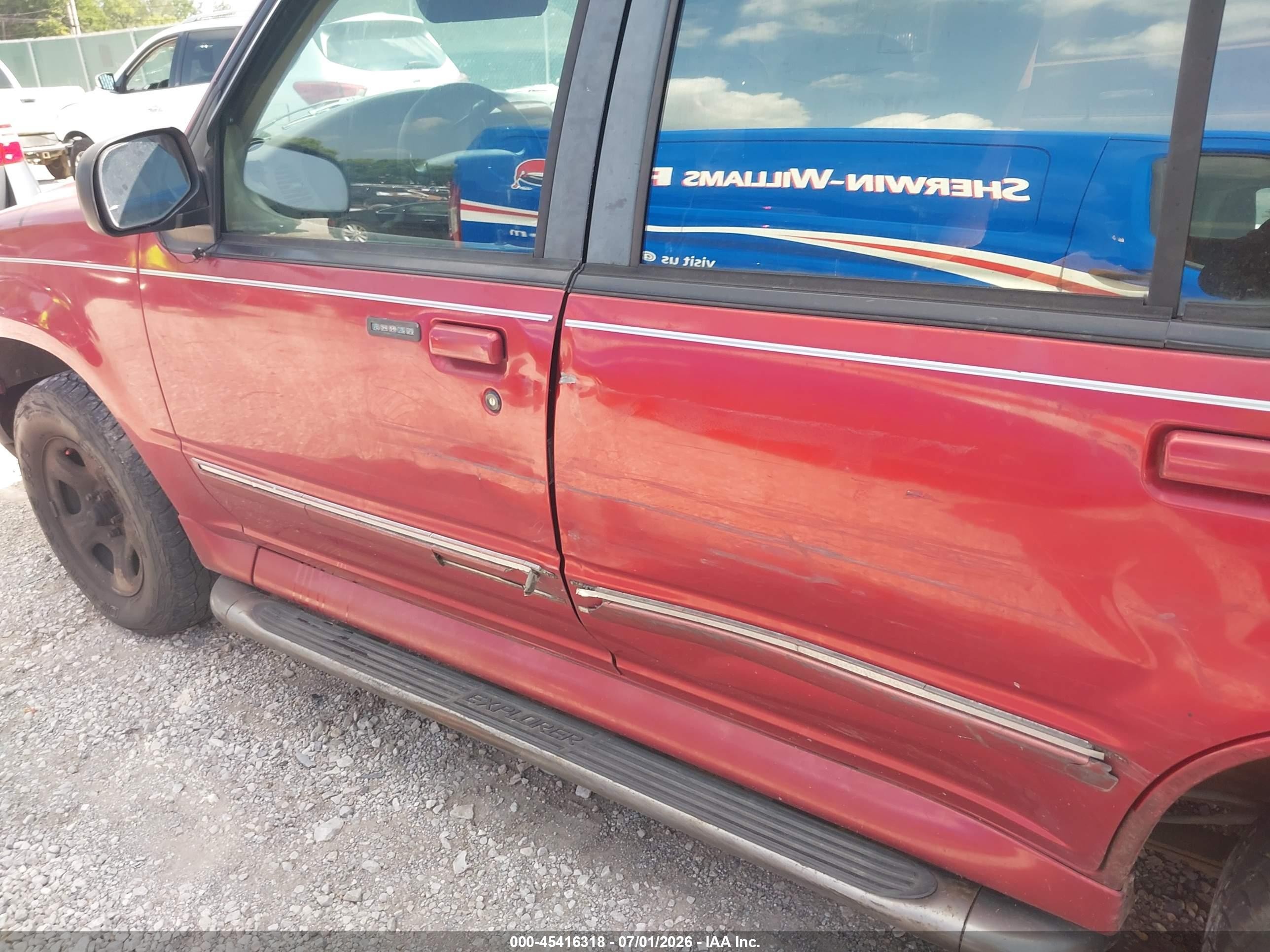1997 Ford Explorer Eddie Bauer/limited/xl/xlt Красный vin: 1FMDU32E5VUB18752