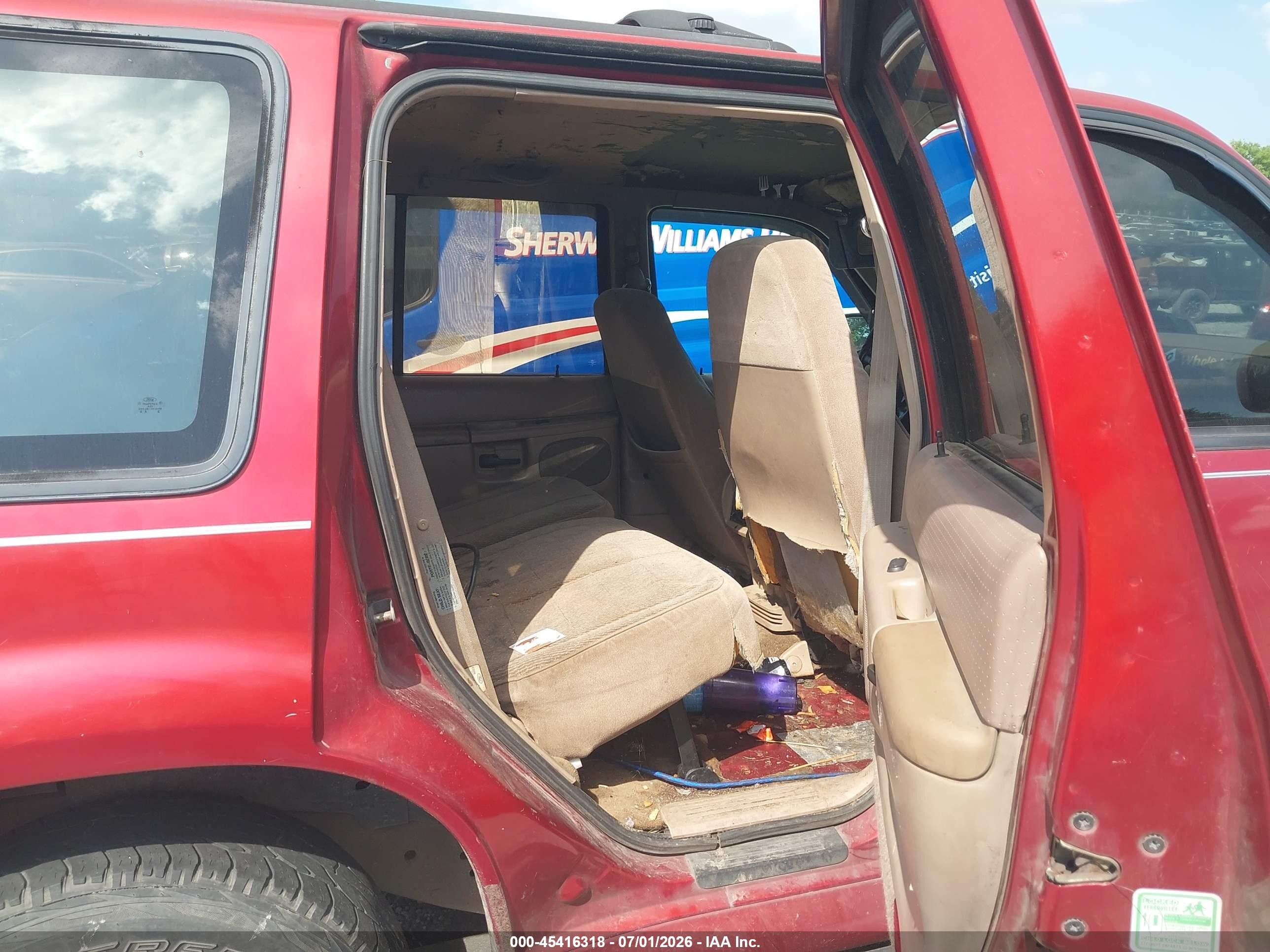 1997 Ford Explorer Eddie Bauer/limited/xl/xlt Красный vin: 1FMDU32E5VUB18752