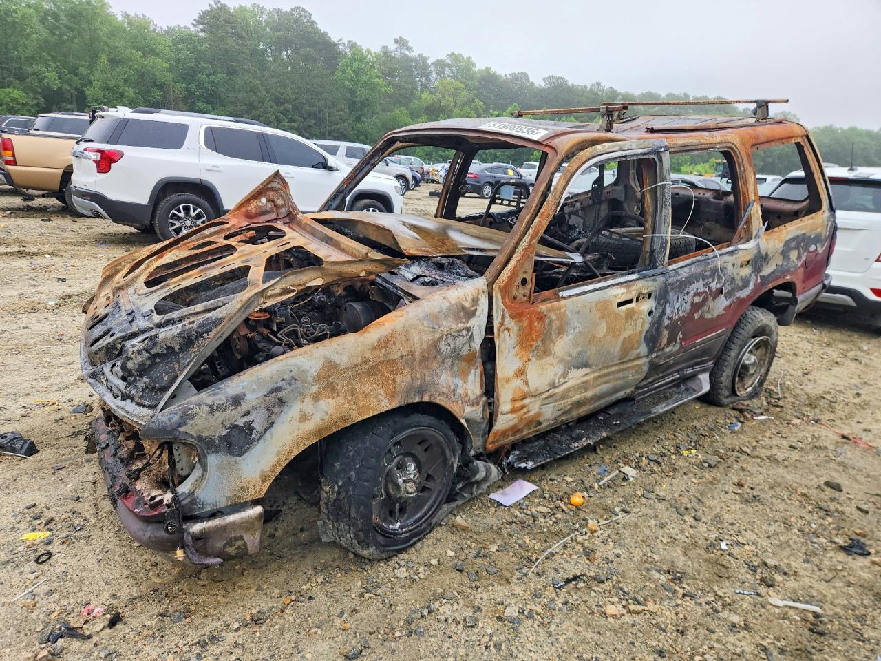1997 Ford Explorer Burn vin: 1FMDU32E7VUD40189
