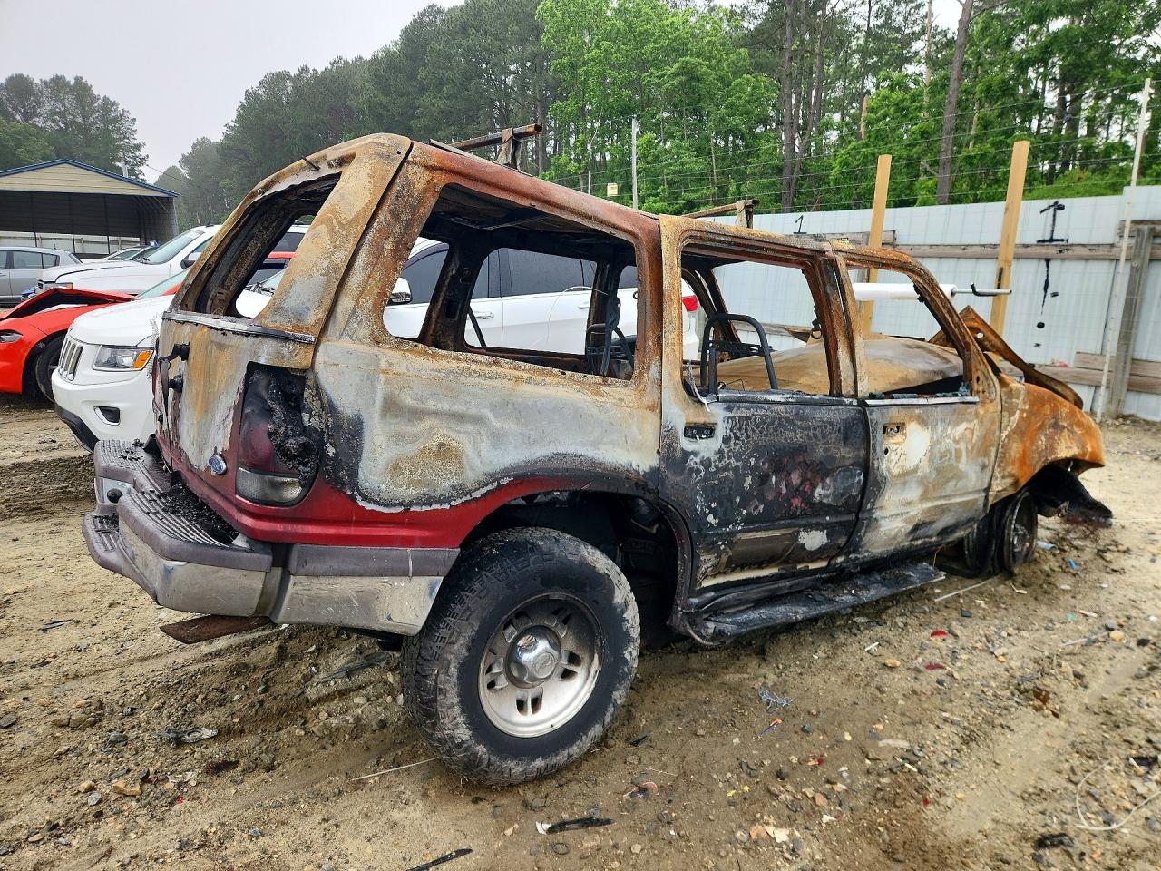 1997 Ford Explorer Burn vin: 1FMDU32E7VUD40189