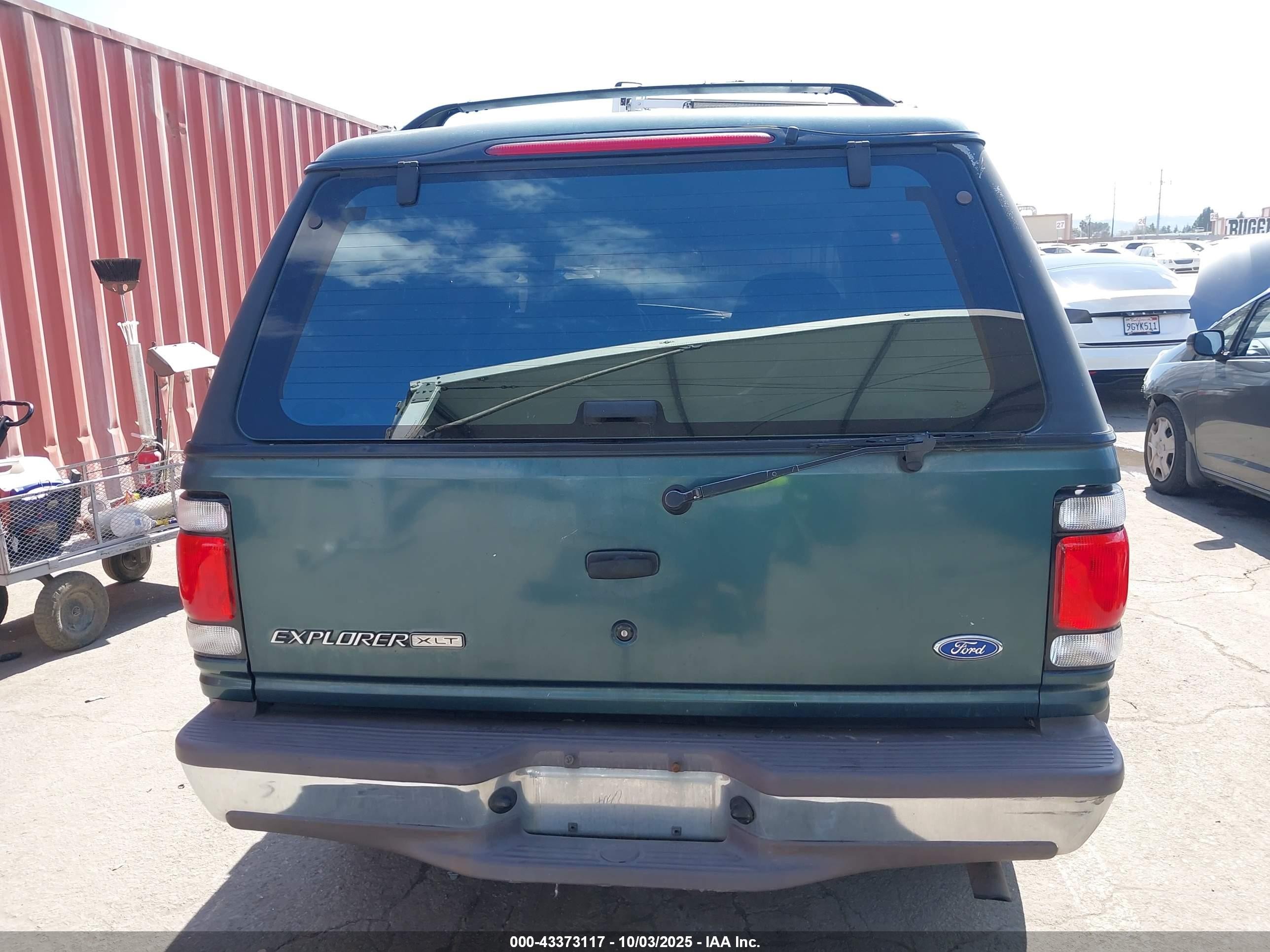 1997 Ford Explorer Eddie Bauer/limited/xl/xlt Зеленый vin: 1FMDU32EXVUA15987